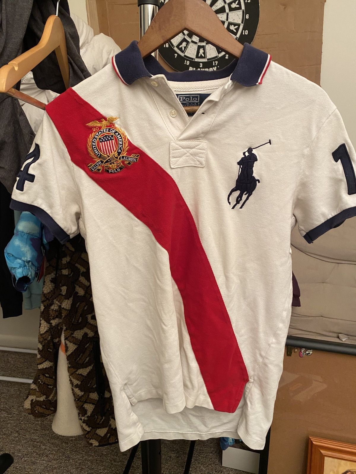Polo Ralph Lauren Polo Ralph Lauren Rare White Size US M / EU 48-50 / 2 - 1 Thumbnail