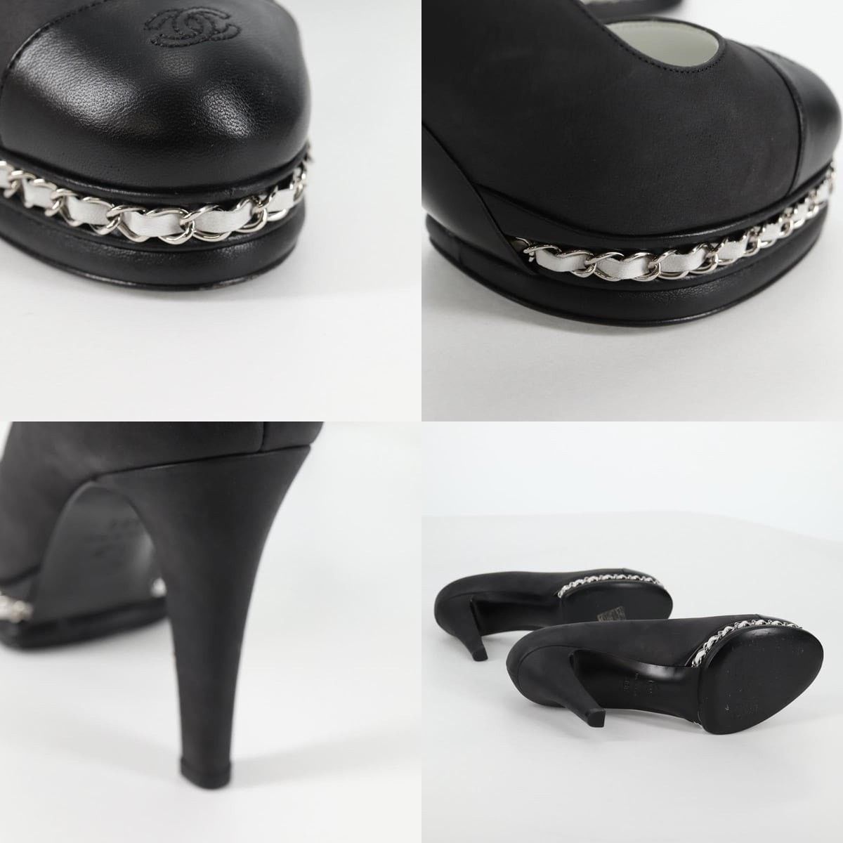 Chanel Chanel Classic Calfskin Pump High Heels Size US 6 / IT 36 - 4 Thumbnail