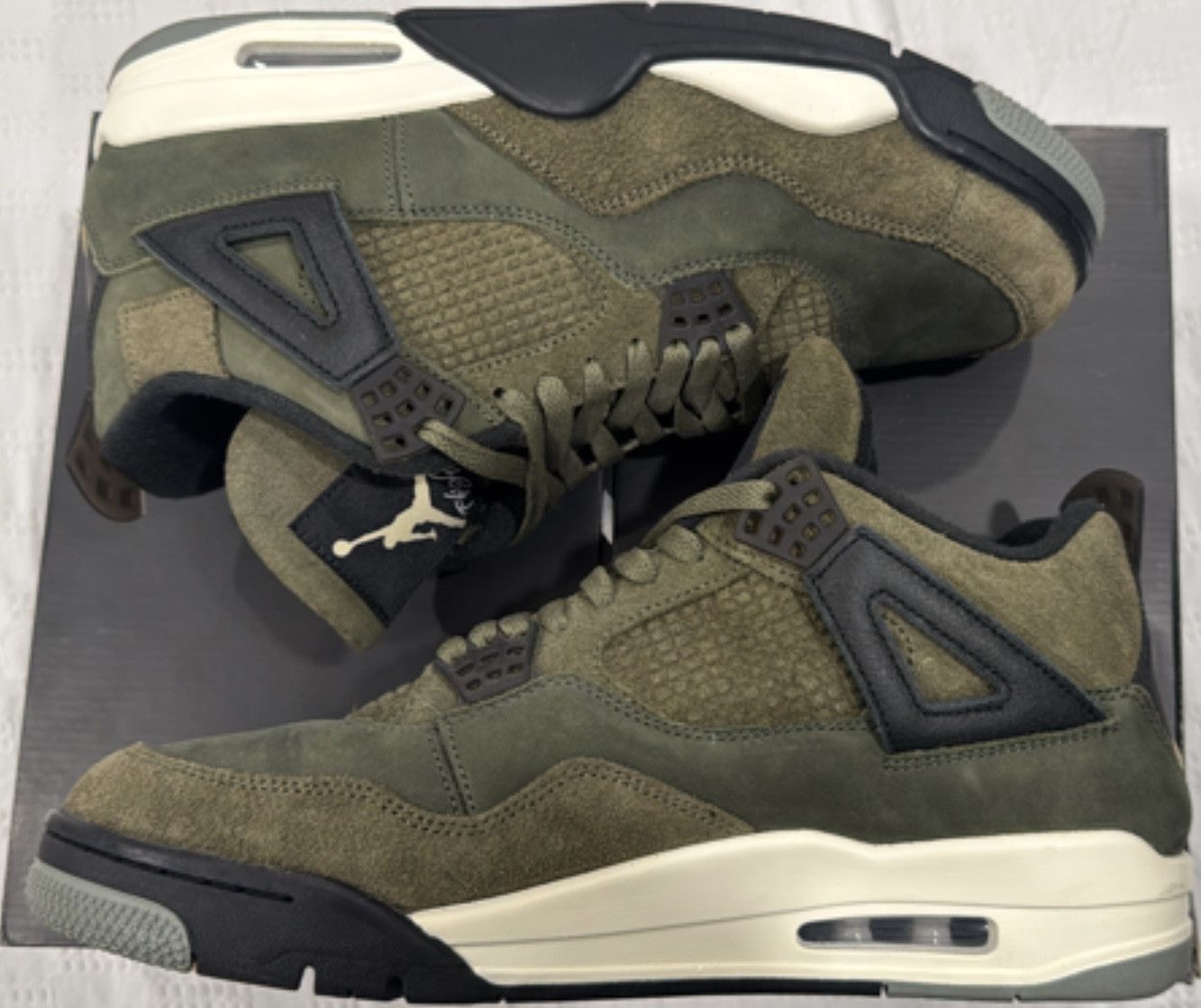 Jordan Brand Size 11 - Air Jordan 4 SE Retro Low Craft - Olive Size US 11 / EU 44 - 2 Thumbnail
