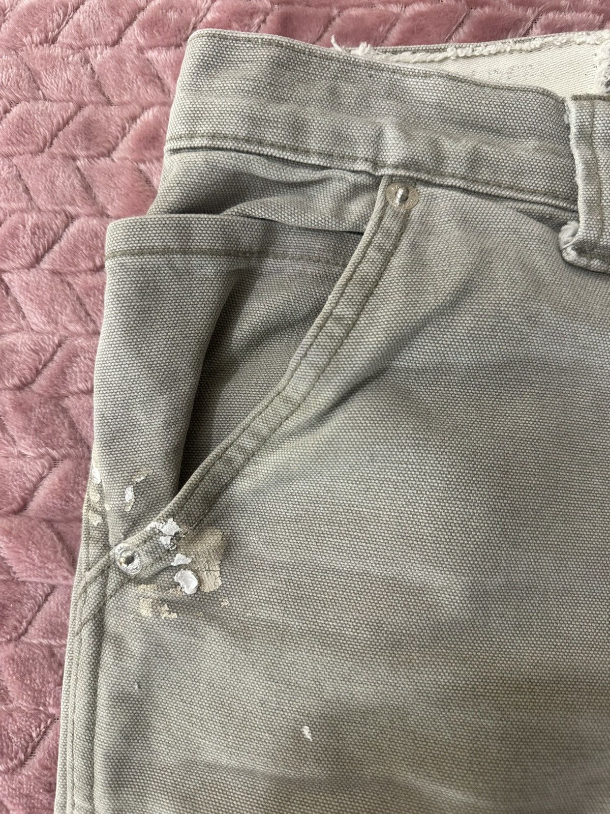 Gallery Dept. Gallery dept la flare carpenter pants cement grey Size US 31 - 7 Thumbnail