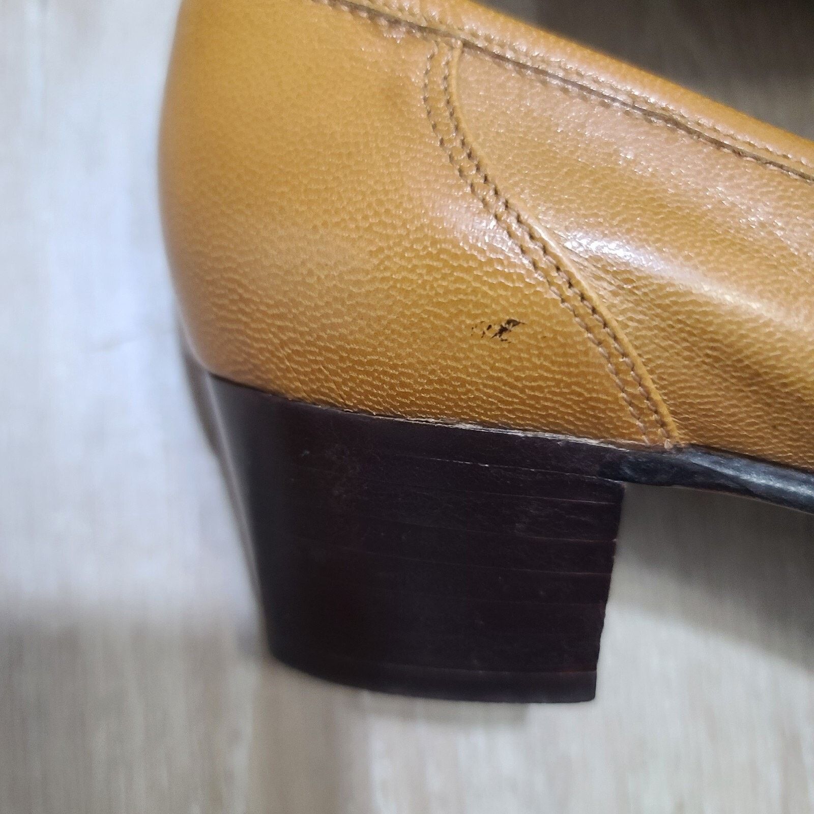 Vintage Vintage Maserati Italian Leather Pumps, Sz 9 Narrow Size US 9 / IT 39 - 4 Thumbnail