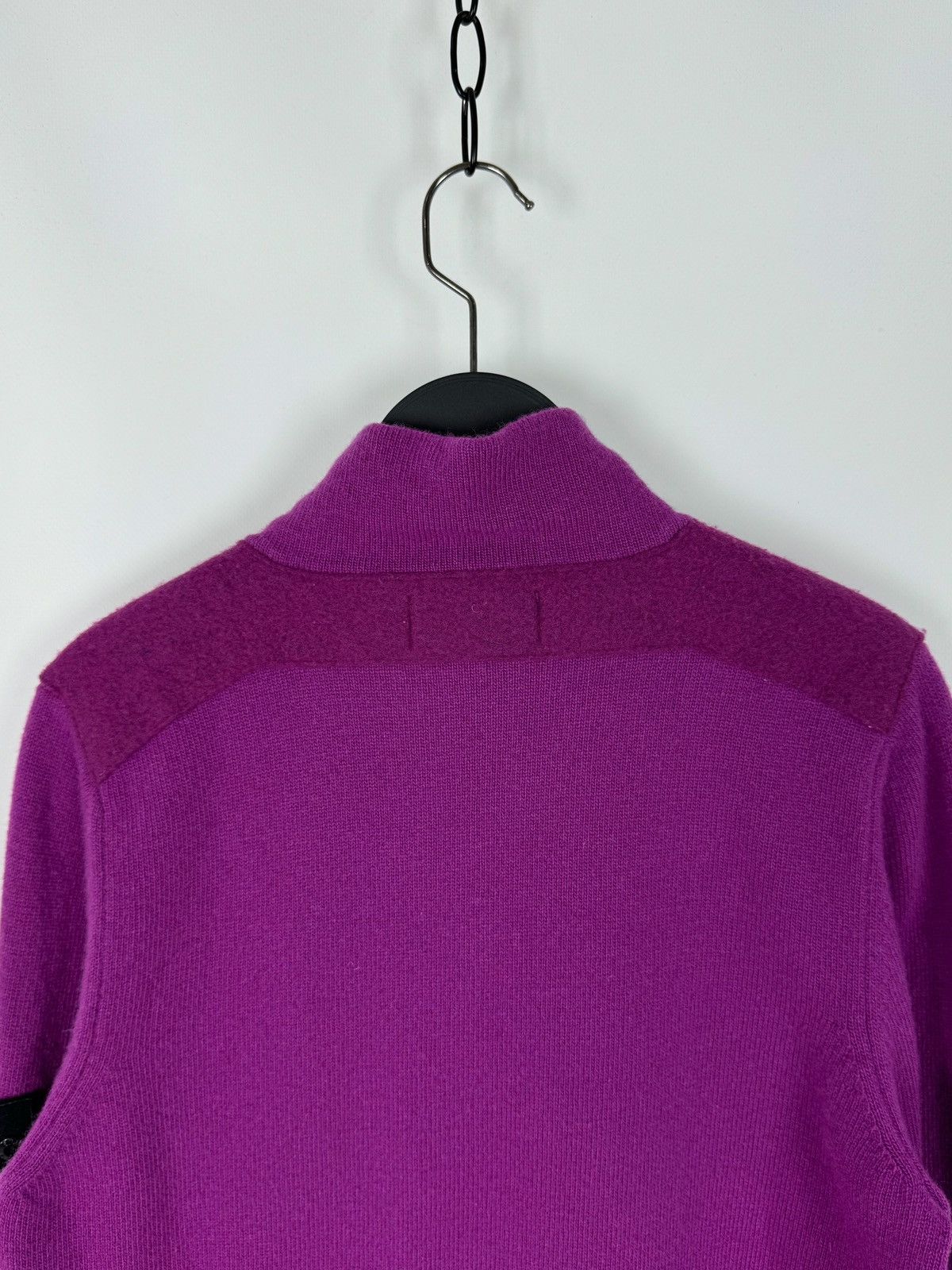 Stone Island Stone Island Purple Wool High Neck Jumper Size US M / EU 48-50 / 2 - 17 Thumbnail