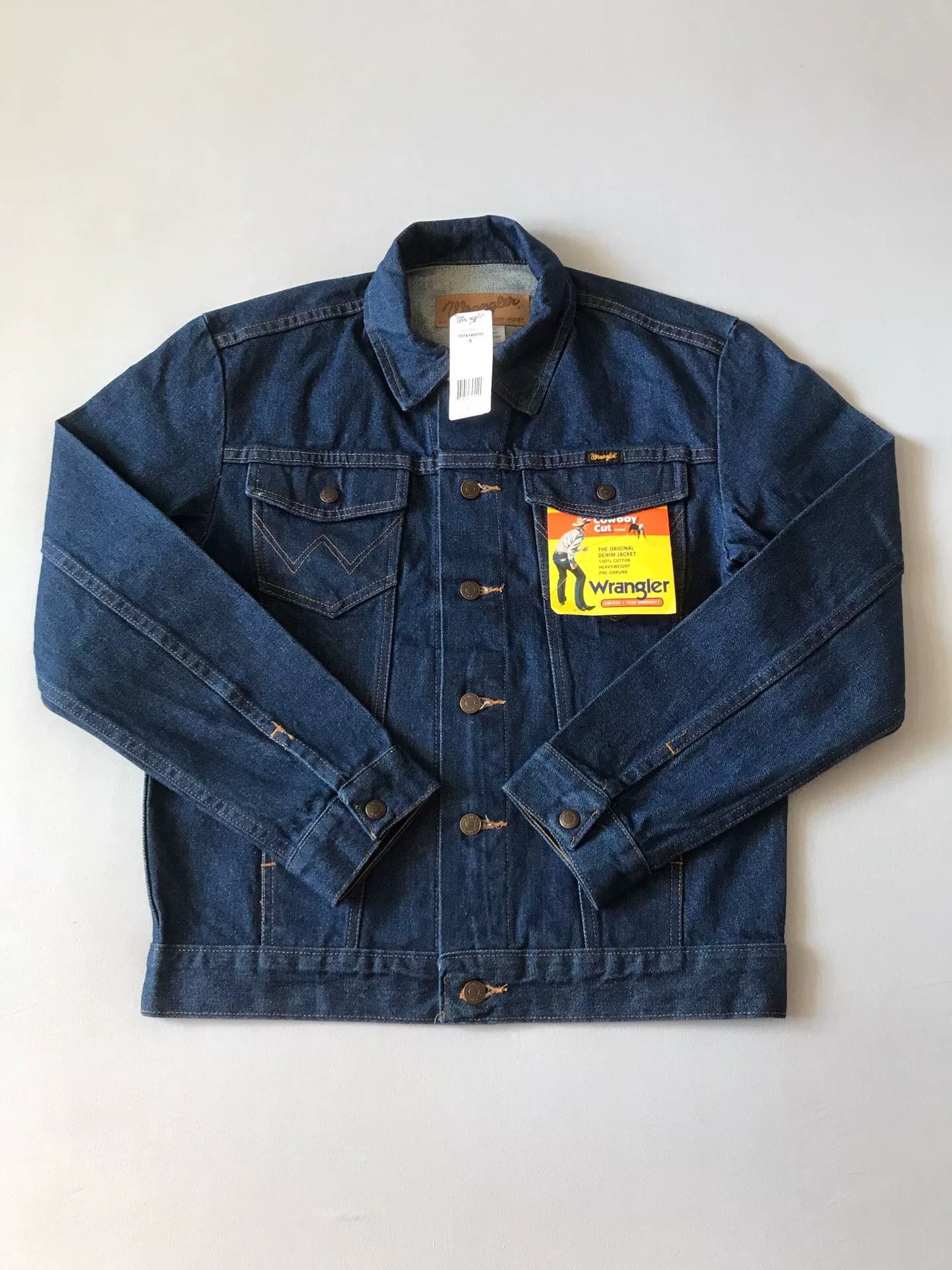 Wrangler Wrangler 74145PW Western Denim Jacket Size US S / EU 44-46 / 1 - 1 Thumbnail