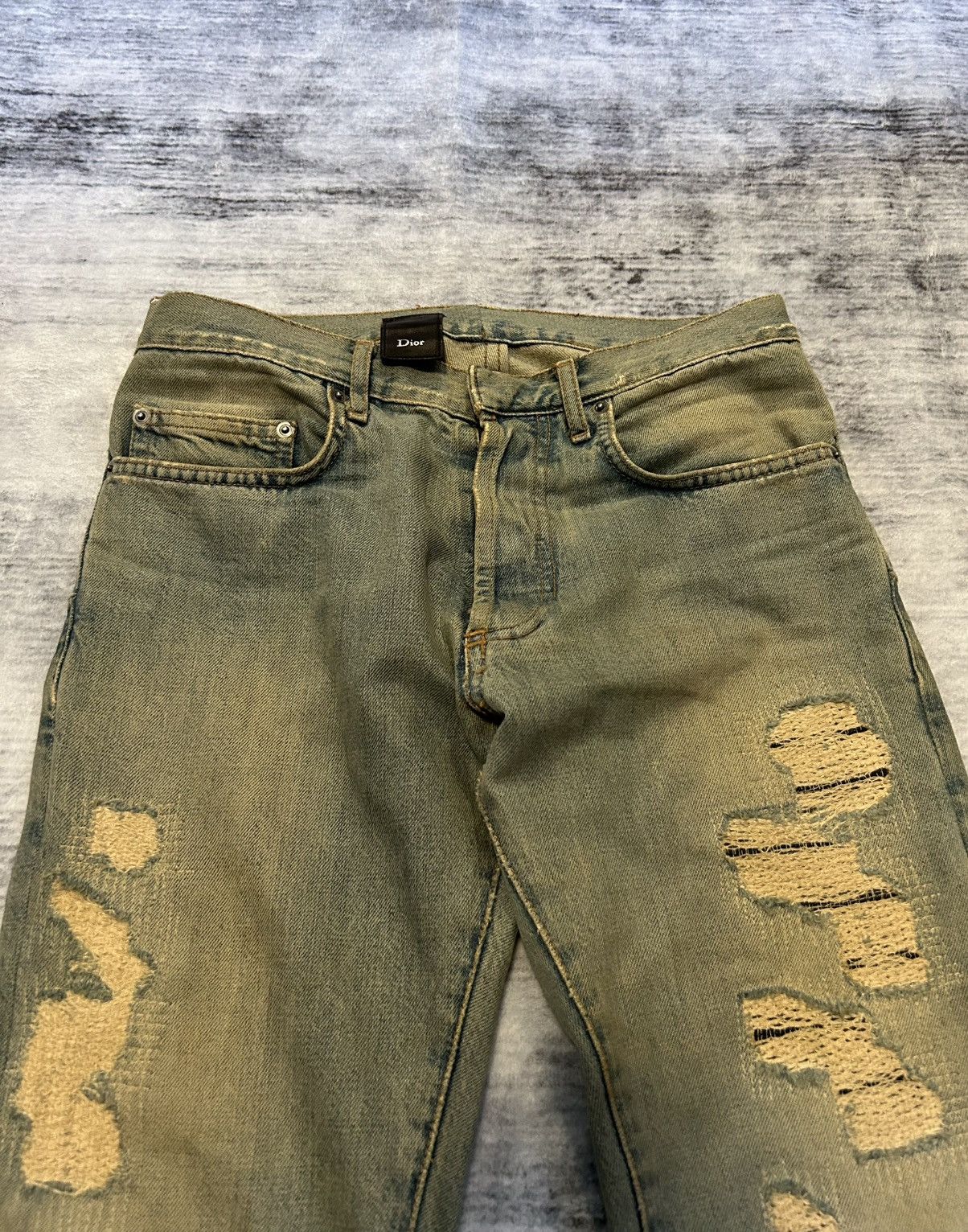 Dior dior homme SS06 crash denim Size US 28 / EU 44 - 2 Thumbnail