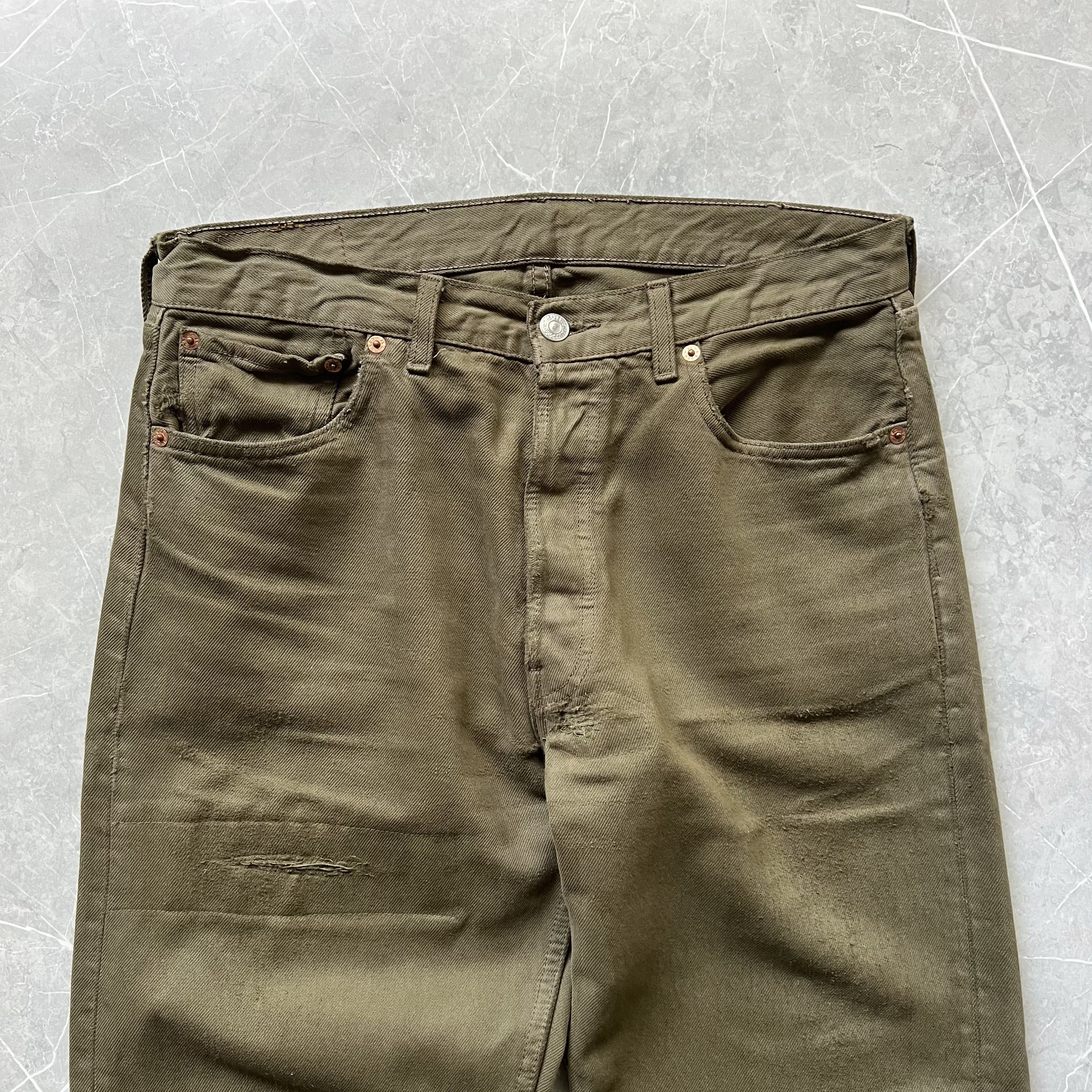 Levi's Vintage Overdyed 501 Size US 30 / EU 46 - 3 Thumbnail
