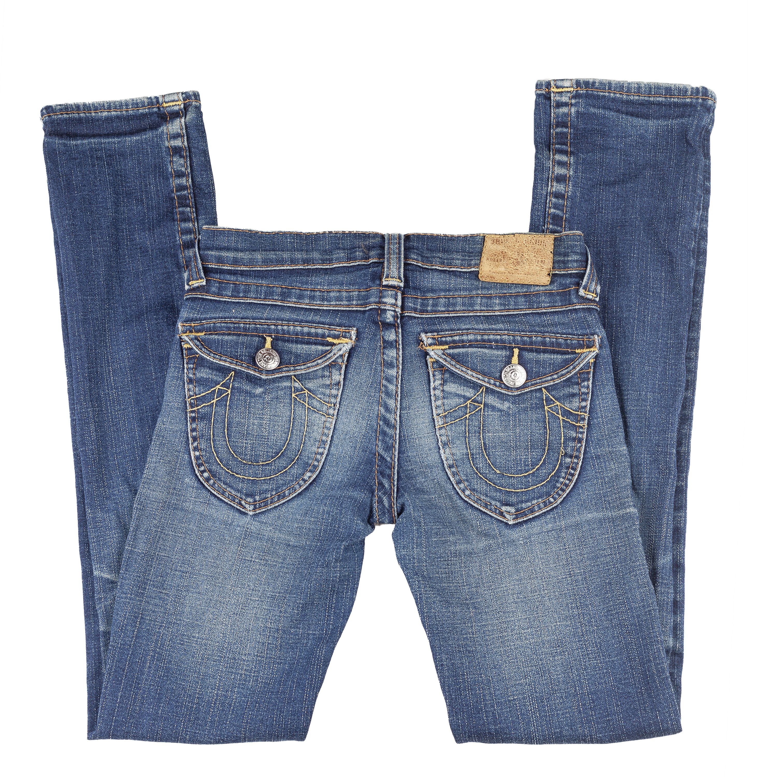 True Religion True Religion Dark Denim Vintage Jeans (XS) Size 22" - 1 Thumbnail