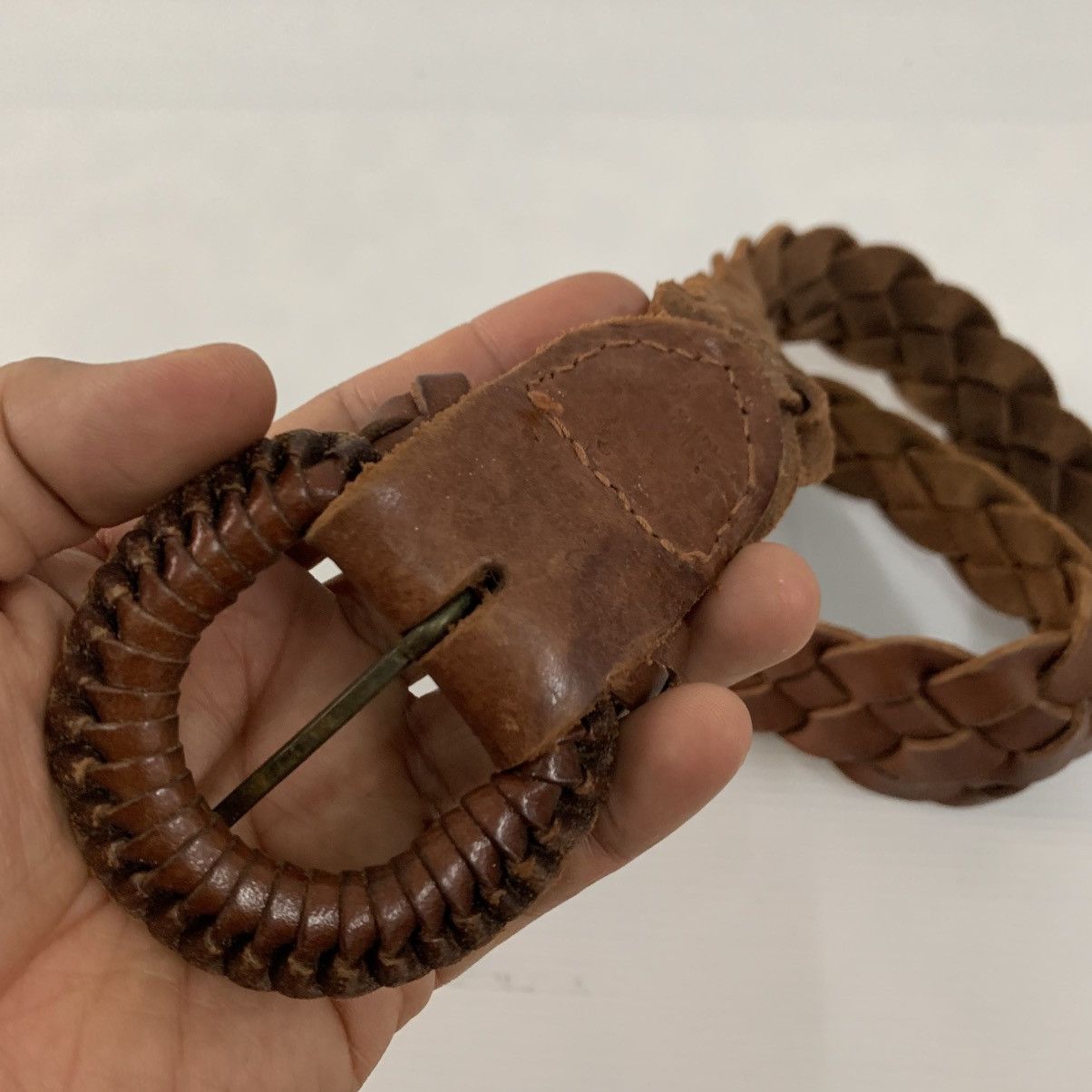 Polo Ralph Lauren Polo Ralph Lauren Leather Belt Size 30 - 3 Thumbnail