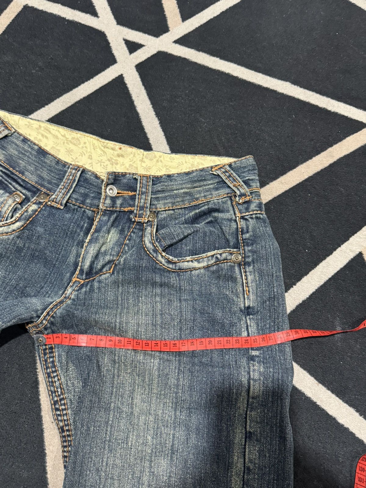 Tornado Mart Flare Denim Distressed Japanese Styled Size US 29 - 10 Thumbnail