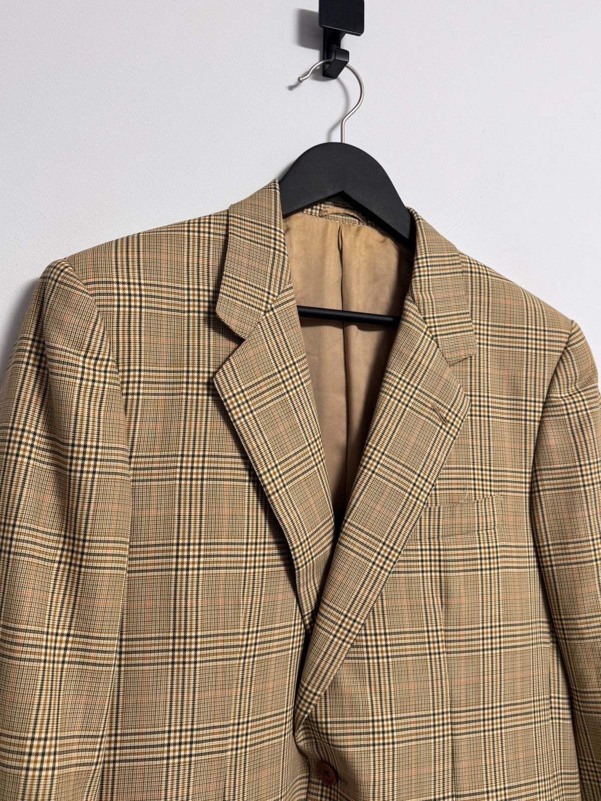 Belvest Belvest Wool Blazer Sport Coat Houndstooth Size XL Size 42R - 4 Thumbnail