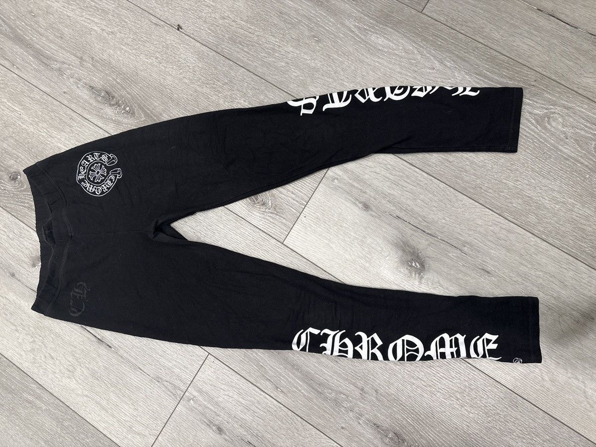 White Borderline Moon Print Leggings