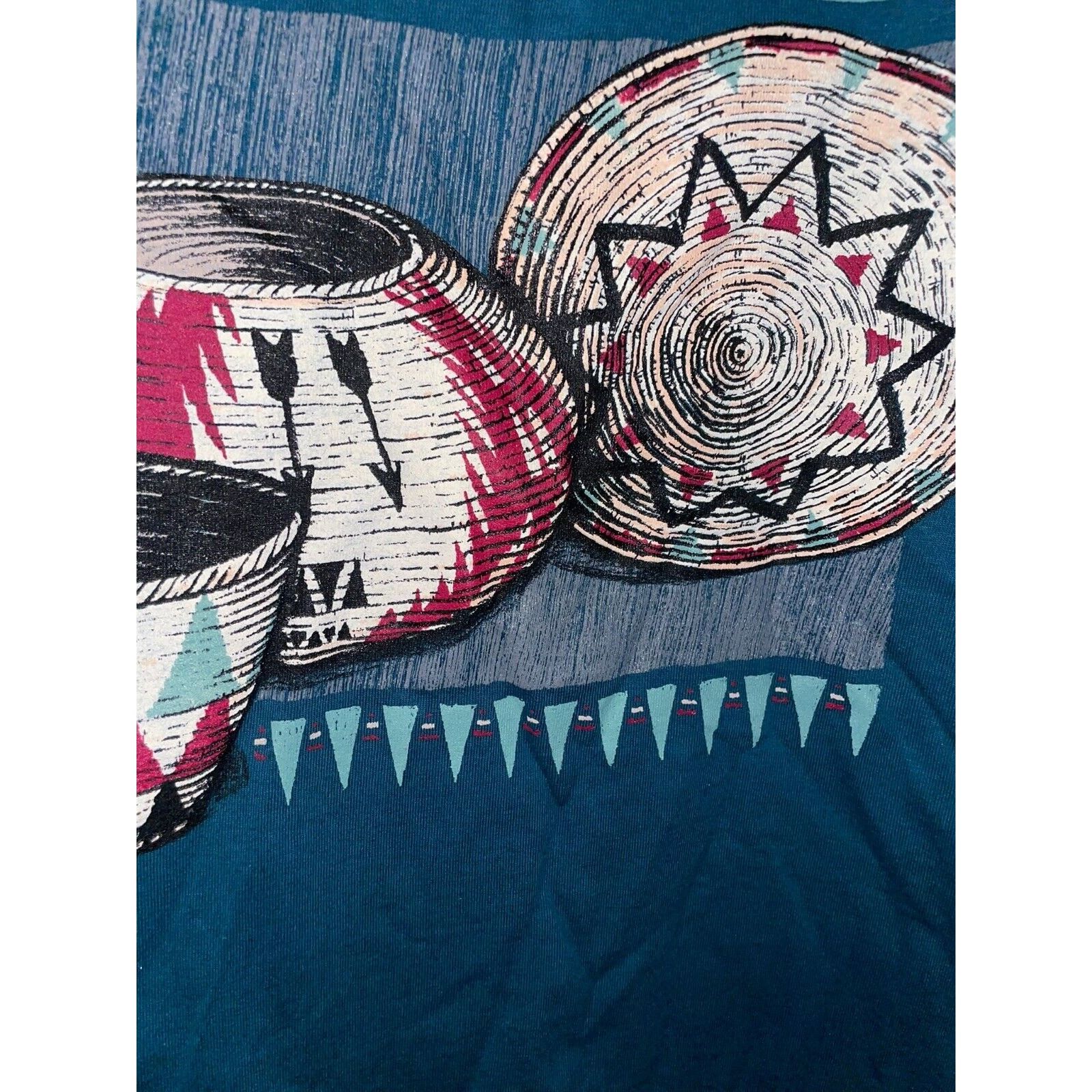Jerzees Vintage Yosemite Shirt Native American Pots Tee VTG 90s L Size US L / EU 52-54 / 3 - 5 Thumbnail