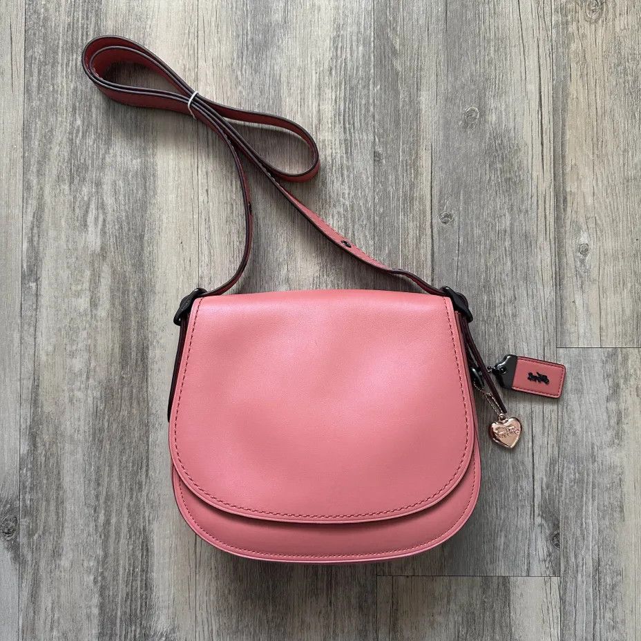 Coach Coach Crossbody Saddle 23 Pink Bag Size ONE SIZE - 1 Thumbnail