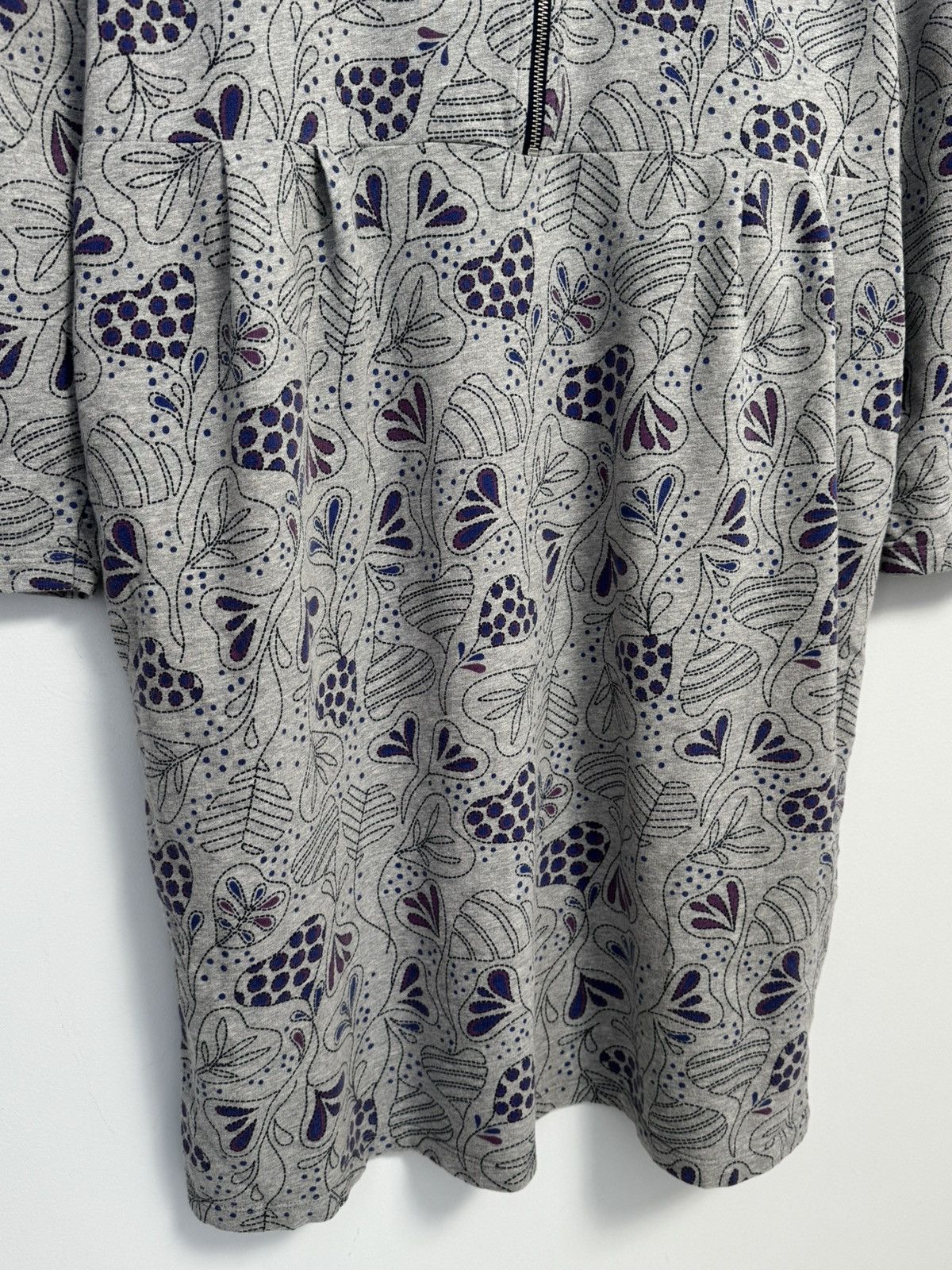 Gudrun Sjoden Gudrun Sjoden Dress Half Zip Front Long sleeve Patterned Size XL / US 12-14 / IT 48-50 - 6 Thumbnail