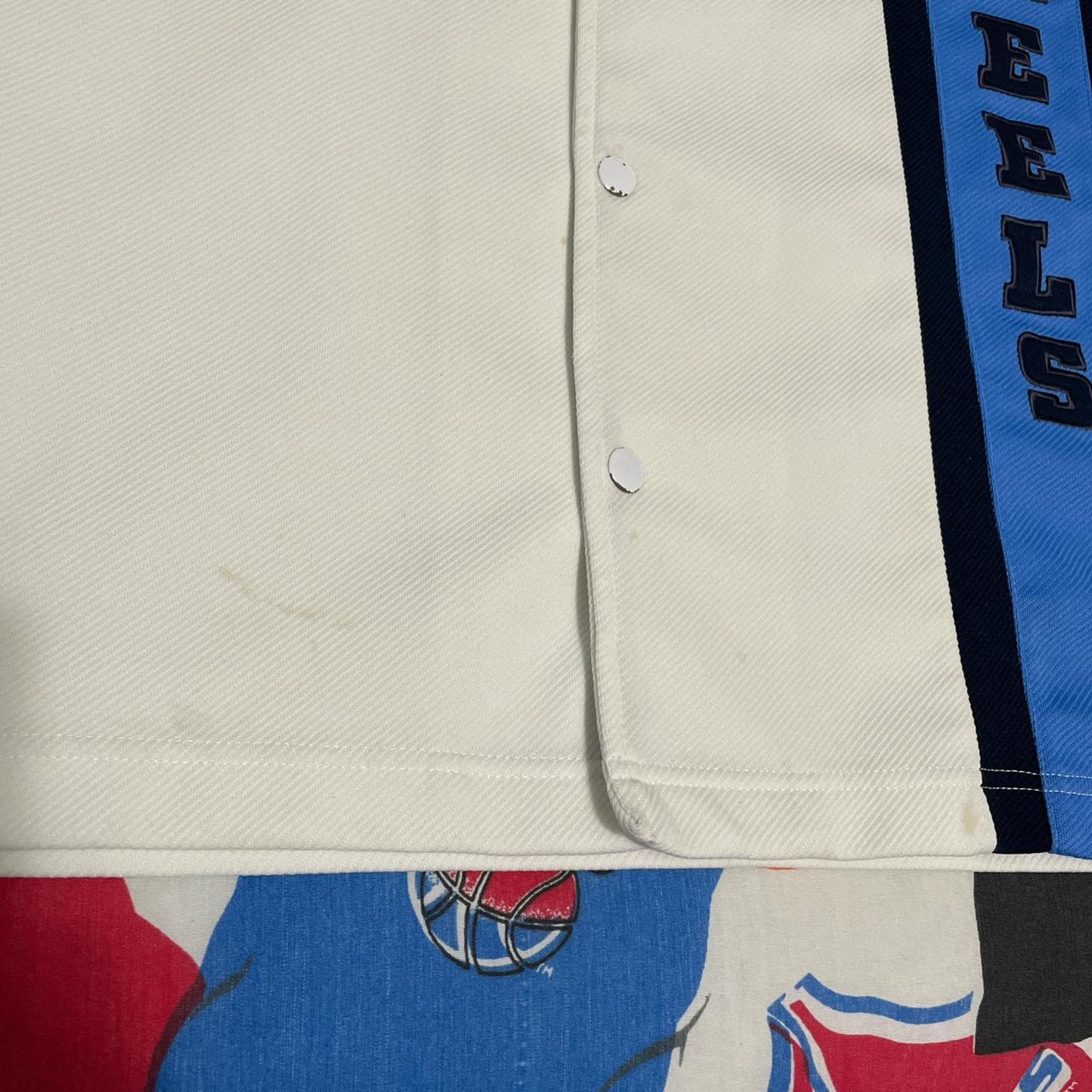 NCAA × Vintage Y2K NCAA UNC North Carolina Tar Heels Basketball Warm Up Size US L / EU 52-54 / 3 - 5 Thumbnail