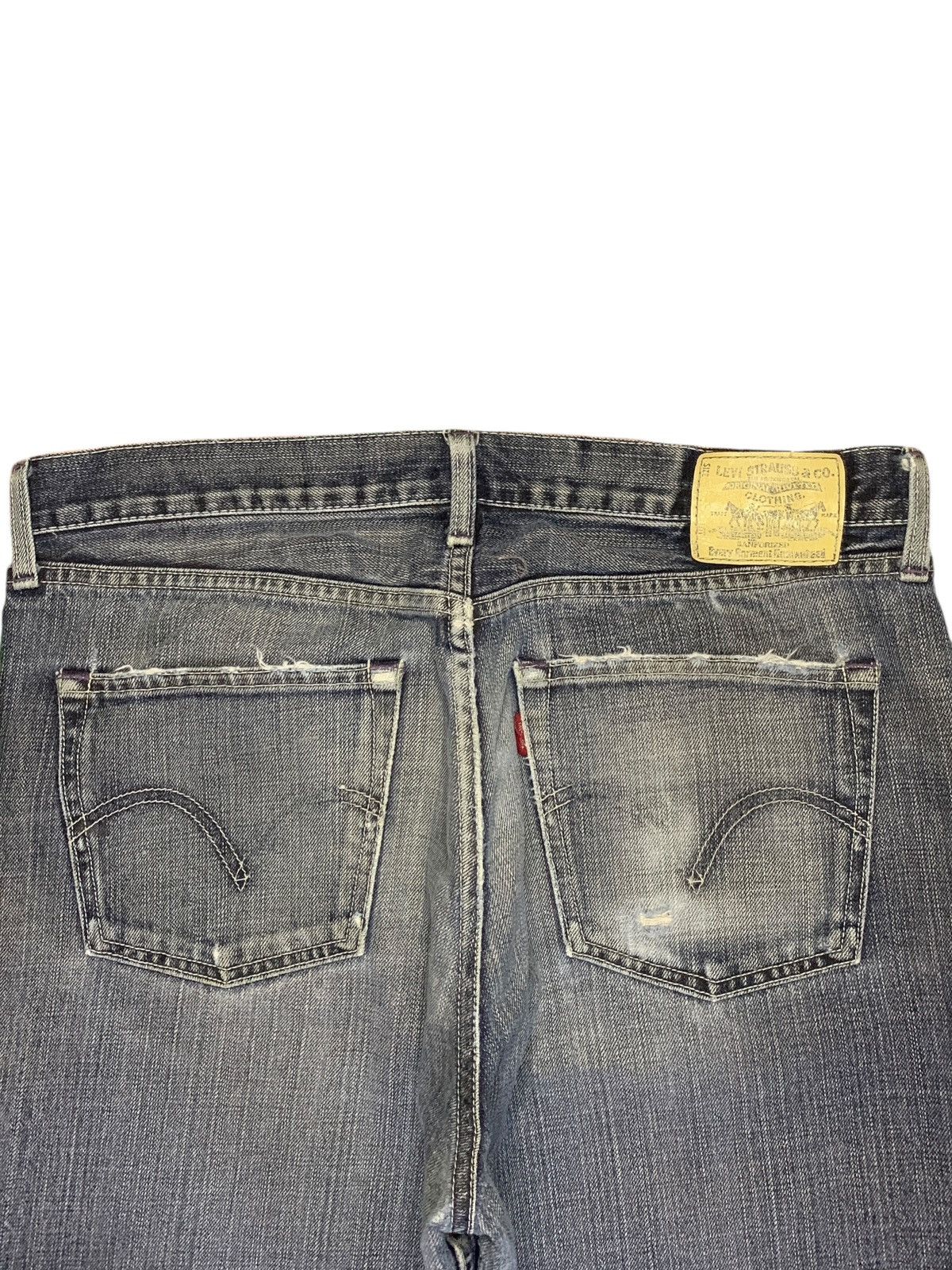 Levi's Vintage 90s Levis 502 Faded Wash Distressed Baggy Jeans Size US 34 / EU 50 - 8 Thumbnail