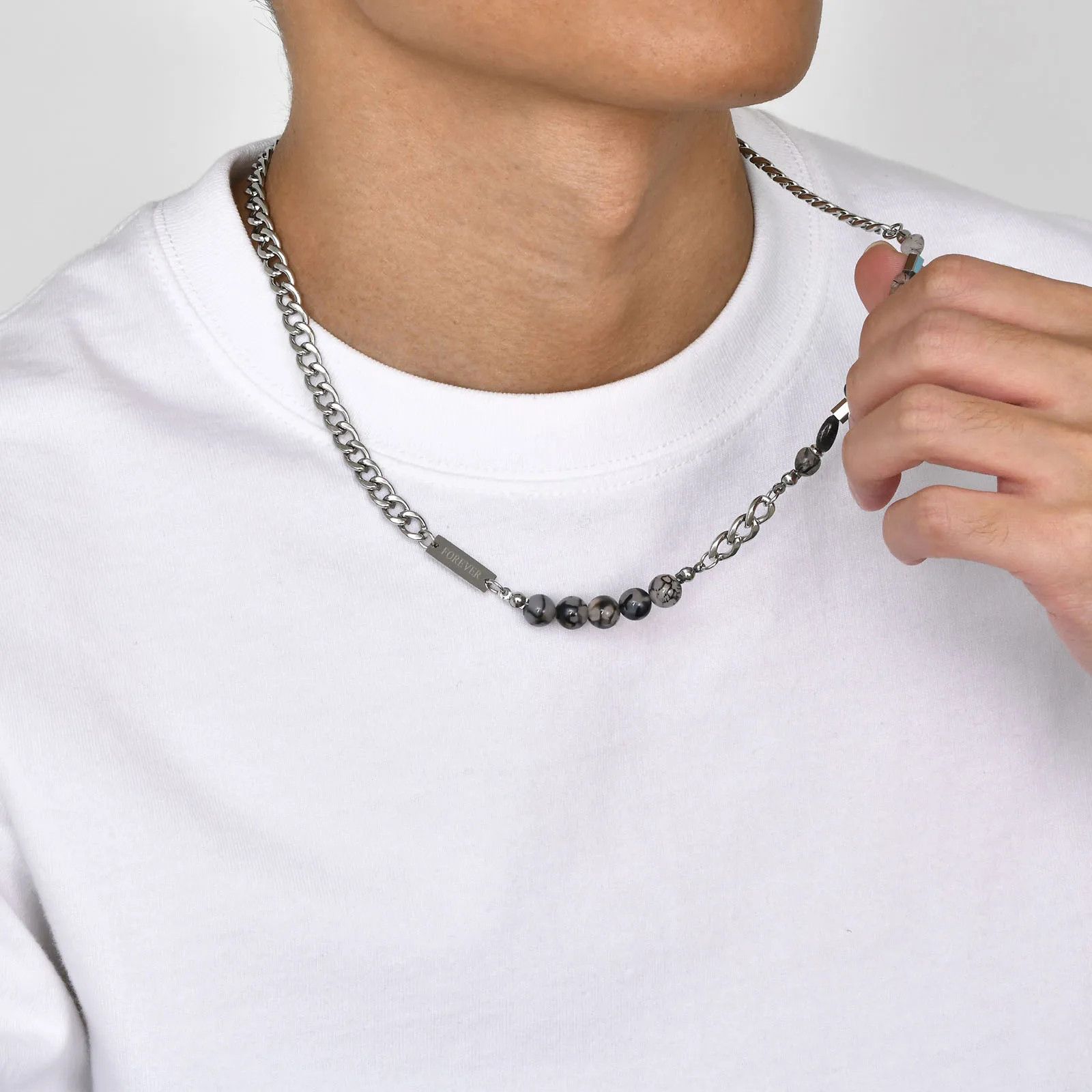 Jewelry × Vintage 7mm Cuban Chain Necklace Size ONE SIZE - 2 Thumbnail