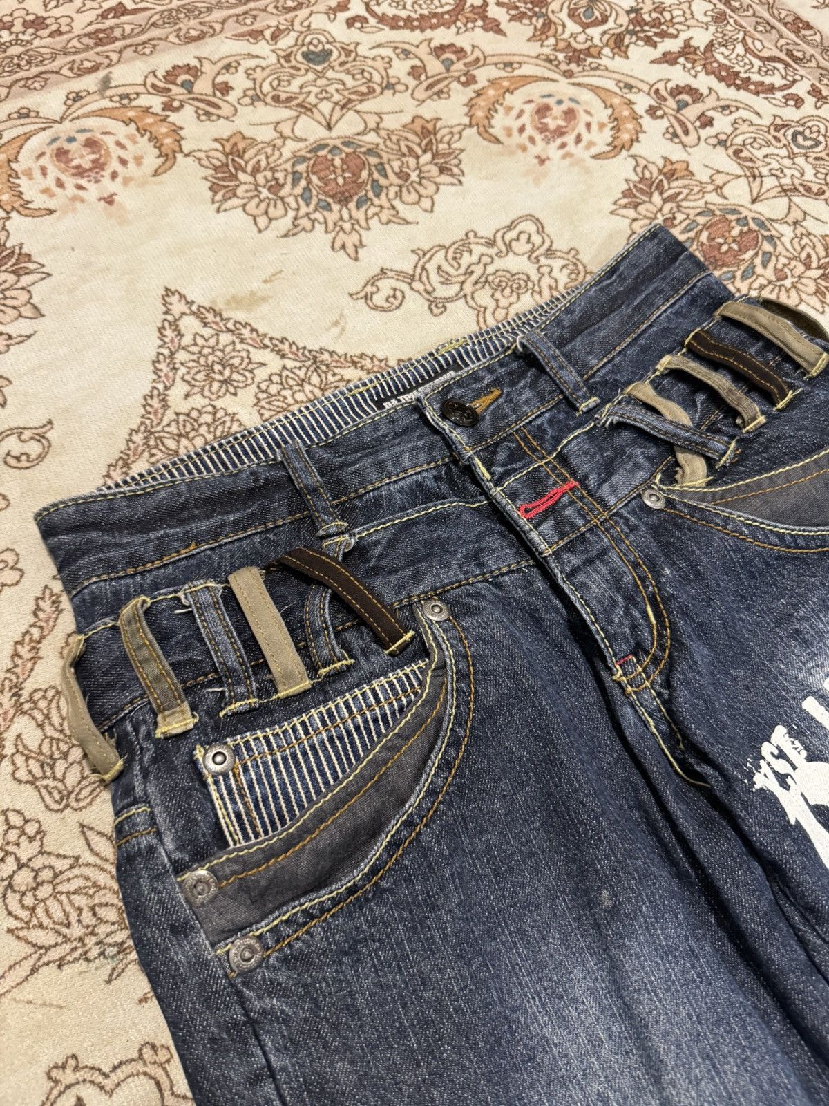 Vintage Ba-Tsu Studio Double Waist Jeans