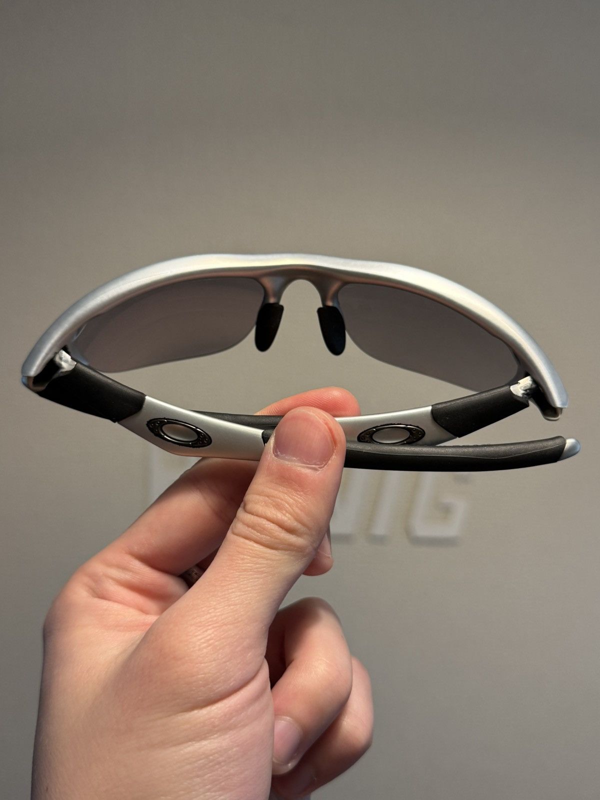 Oakley OAKLEY HALF JACKET SILVER SUNGLASSES Size ONE SIZE - 6 Thumbnail