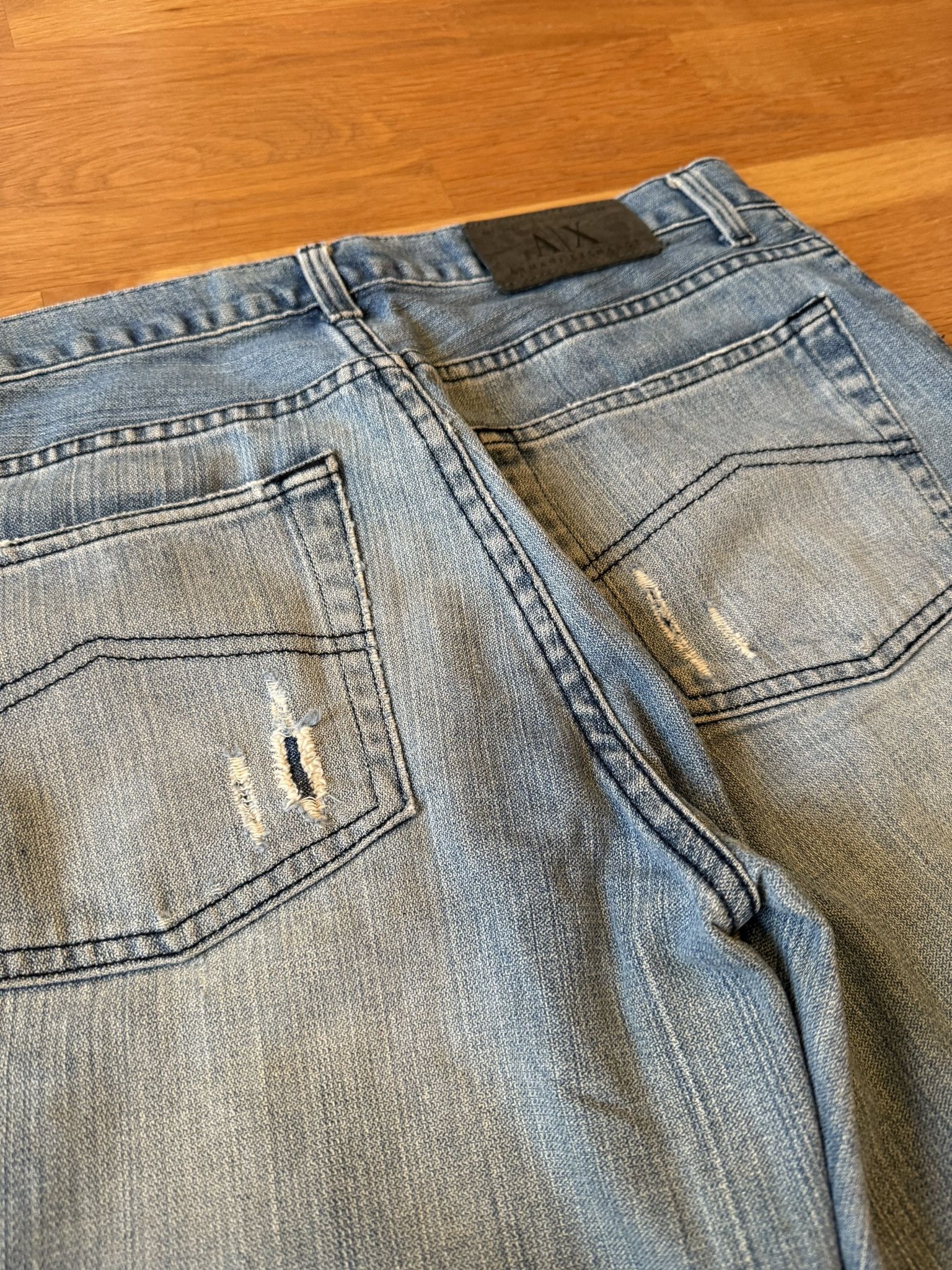 Armani Exchange Vintage Armani Exchange Jeans 32x30 Size US 32 / EU 48 - 6 Thumbnail
