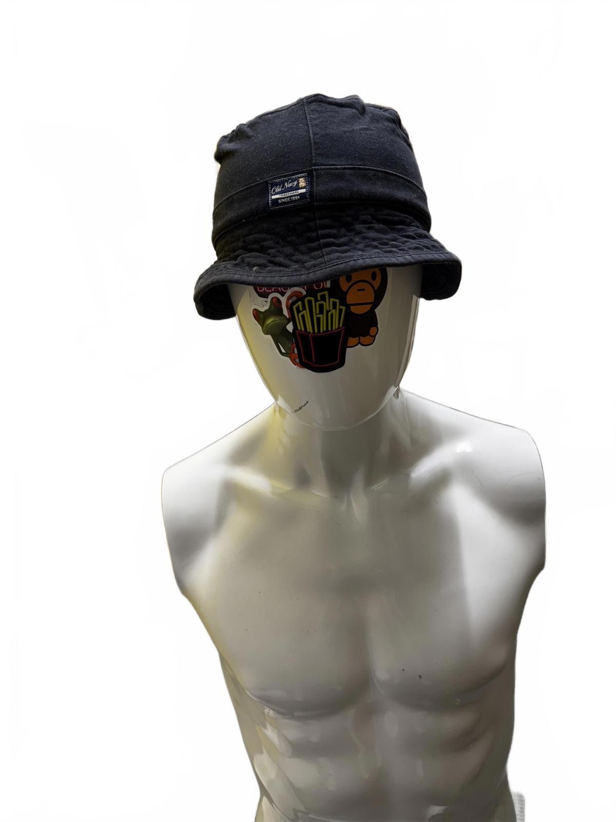 Unknown London Black Bucket Hat Size ONE SIZE - 2 Thumbnail