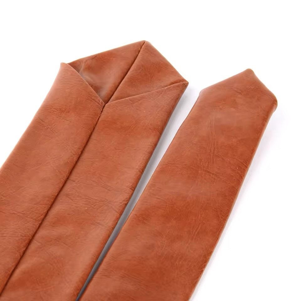 Leather Pu Leather Tie Size ONE SIZE - 3 Thumbnail