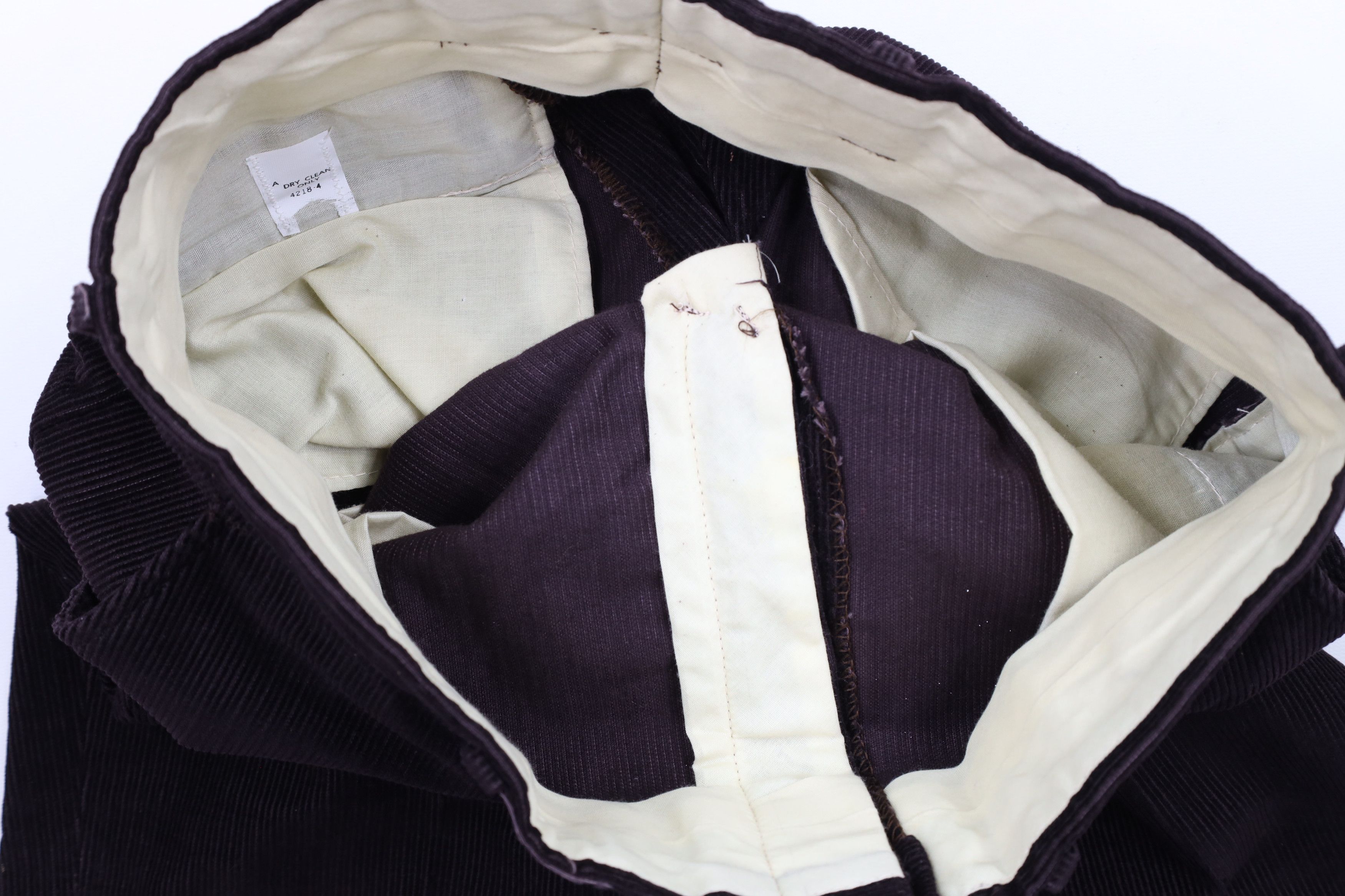 Vintage Vintage 70s Streetwear Bell Bottoms Corduroy Pants Brown USA Size US 32 / EU 48 - 8 Thumbnail