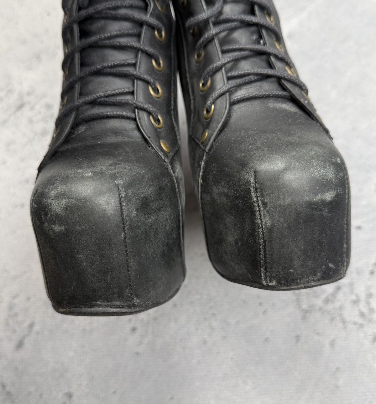 Jeffrey Campbell Havana Last by Jeffrey Campbell Handmade Leather Boots Size US 6 / IT 36 - 3 Thumbnail