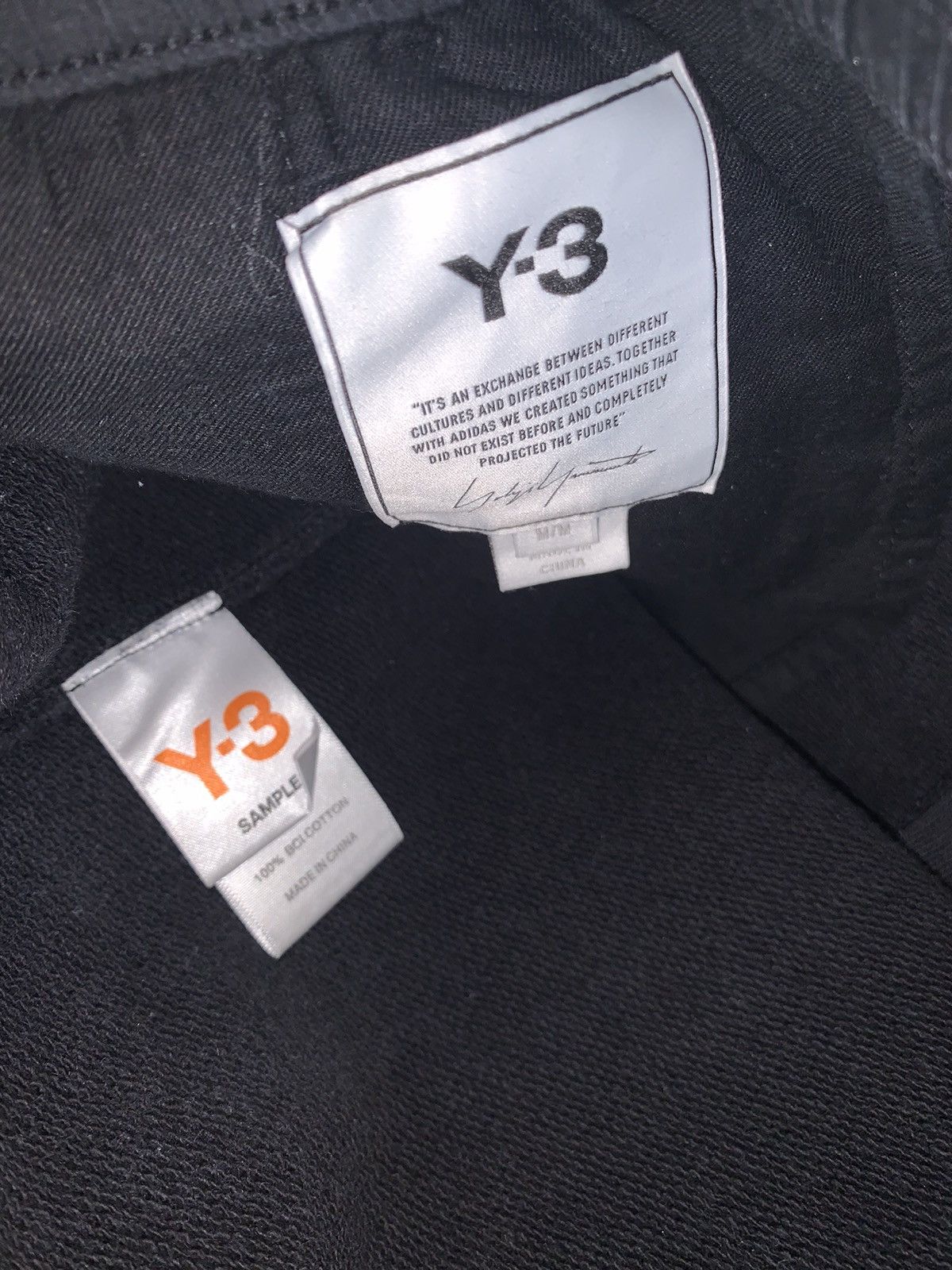 Yohji Yamamoto Y-3 22S SAMPLE ASYM TECH CARGO OVERDYE LOOPBACK SHORT Size US 32 / EU 48 - 3 Thumbnail