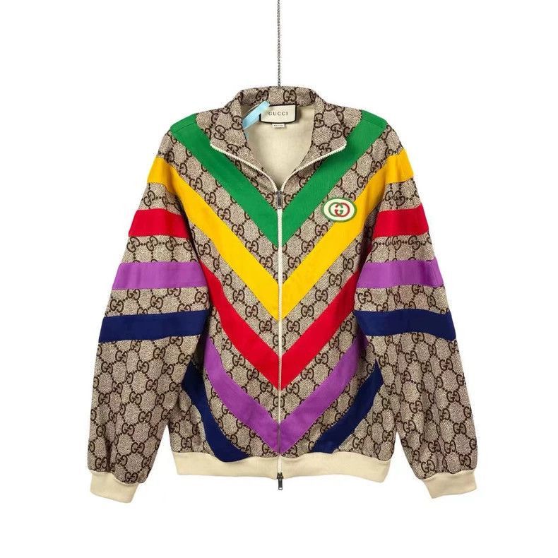 Gucci Gucci Rainbow Print Jacket Size S-2506 Size US S / EU 44-46 / 1 - 1 Thumbnail