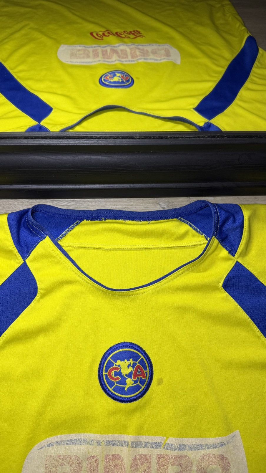 Adidas Vintage / Y2K Club America Jersey # 11 Shirt Size US XL / EU 56 / 4 - 4 Thumbnail