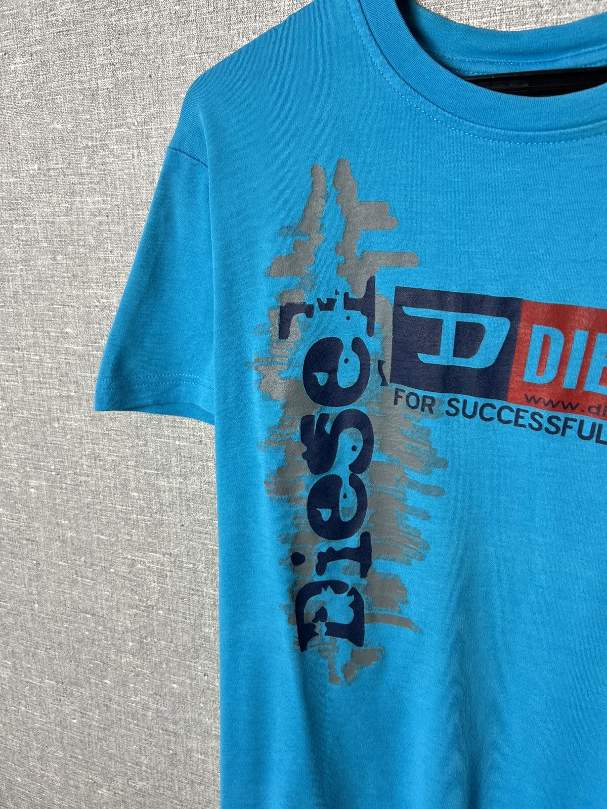 Diesel Rare Vintage Diesel Big Logo Tee Men’s T-Shirt Size S-M Size US M / EU 48-50 / 2 - 4 Thumbnail