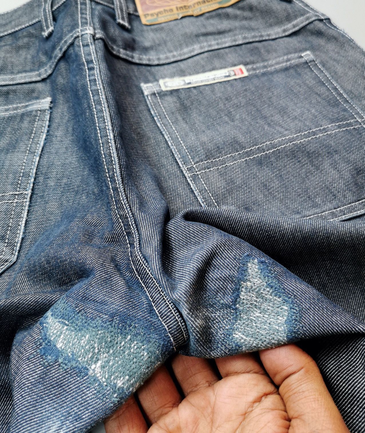 Ecko Unltd. Psycho Cowboy Brand Carpenter Skater Jeans Size US 31 - 5 Thumbnail