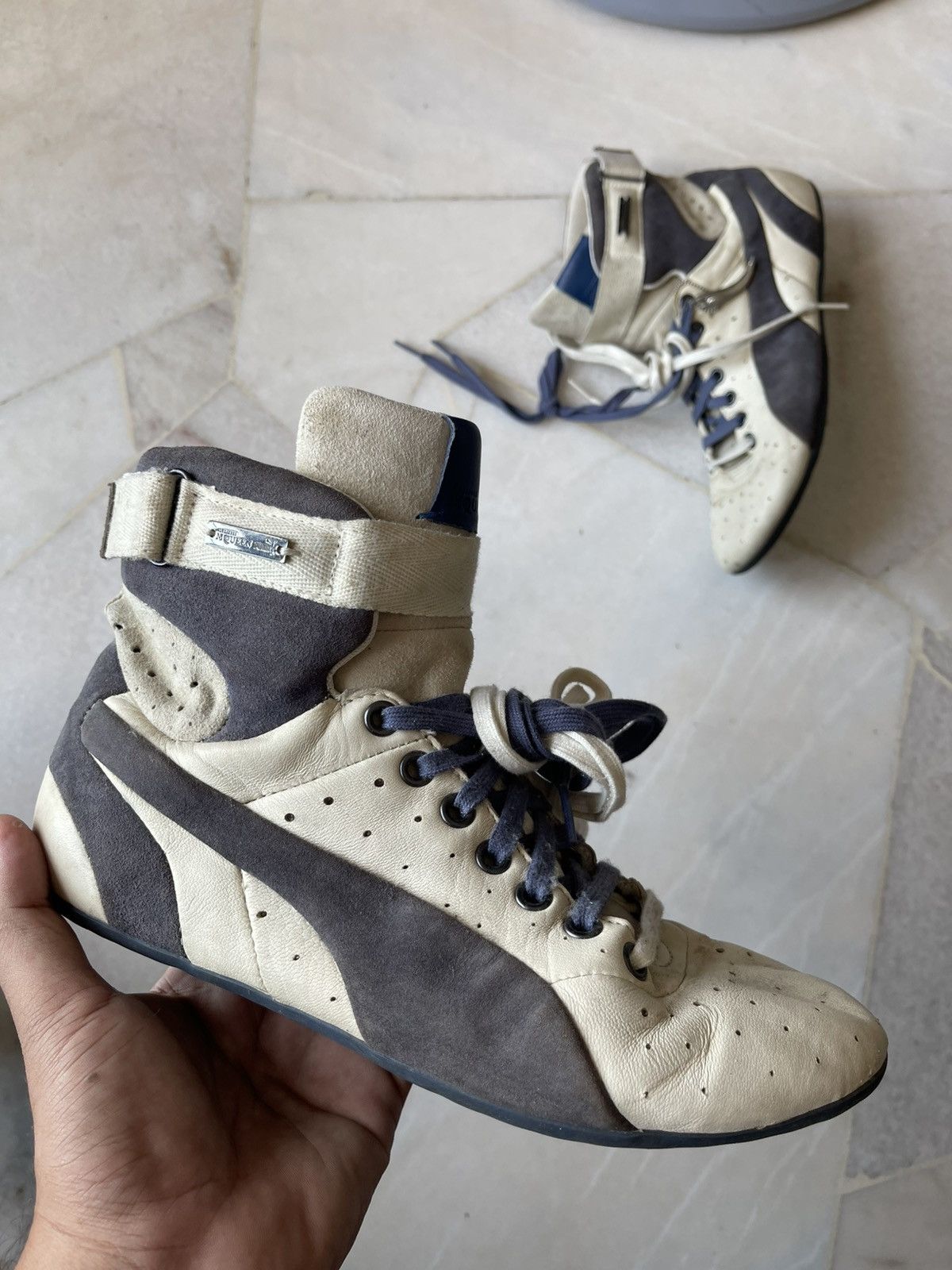 Alexander McQueen × Puma Puma x Alexander Mcqueen Speed Cat Shoes Size US 6.5 / EU 39-40 - 3 Thumbnail