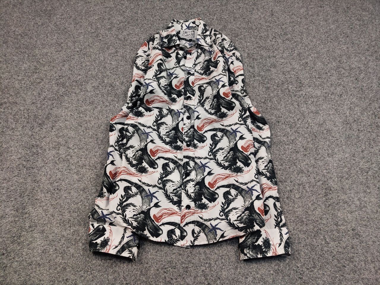 Designer Old Captain Co. Design Casual Pattern Button up Shirt Size US S / EU 44-46 / 1 - 2 Thumbnail