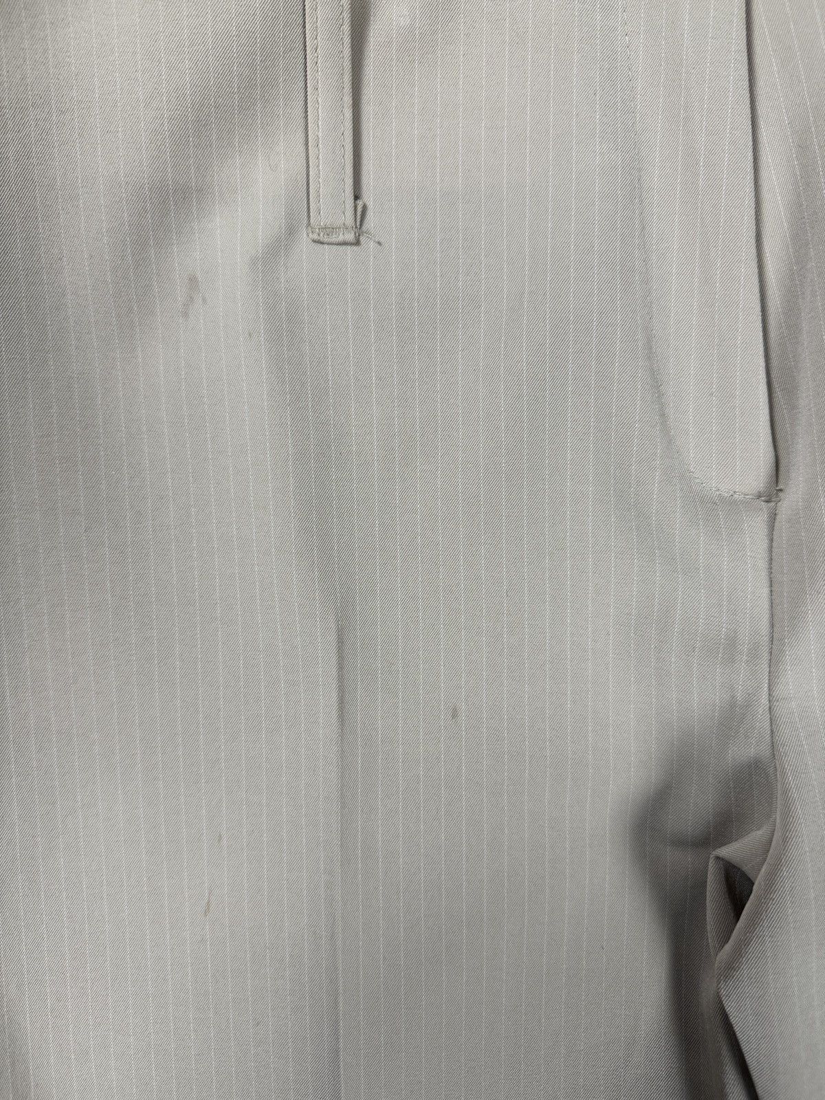 Alexander McQueen Alexander McQueen - 90’s Ivory Pinstripe Bootcut Pants Size 30" / US 8 / IT 44 - 2 Thumbnail
