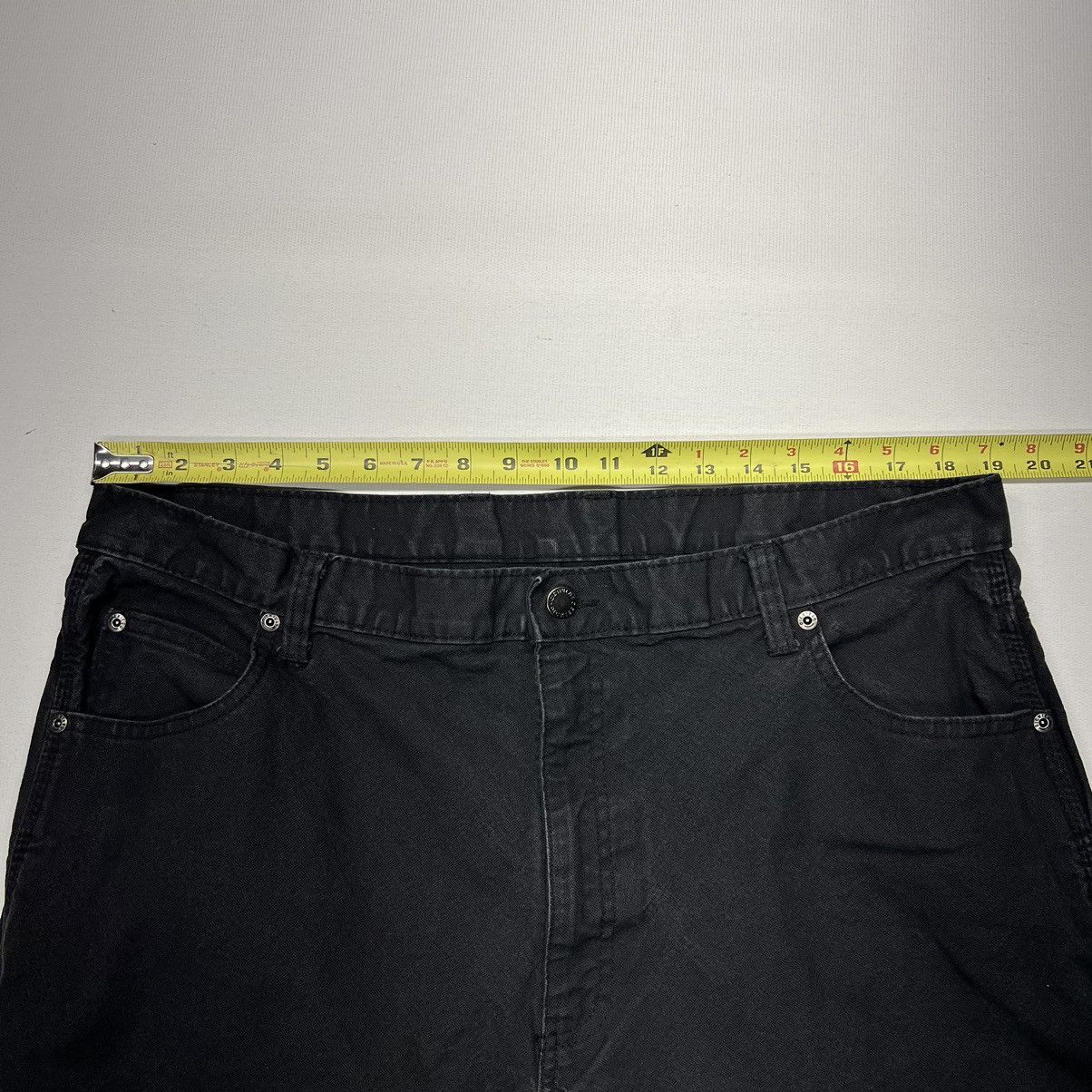 Dickies × Vintage VTG Dickies Pants Black Carpenter Straight Worn Workwear Size US 38 / EU 54 - 20 Thumbnail