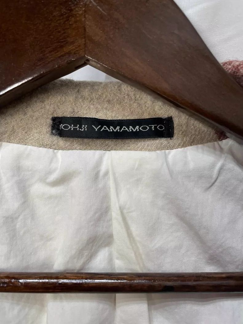 Yohji Yamamoto yohji Yamamoto Striped Wool Jacket Size US L / EU 52-54 / 3 - 5 Thumbnail