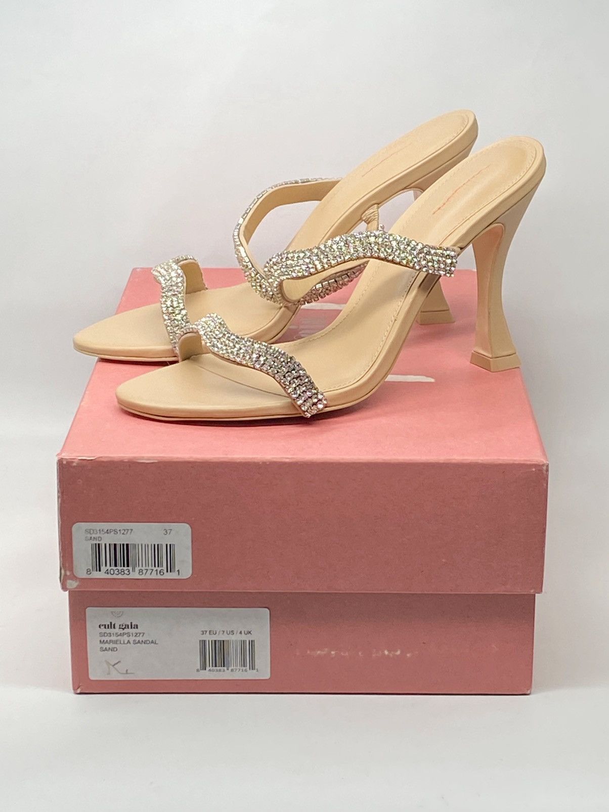 Cult Gaia Cult Gaia Mariella 110mm Embellished Sandals size 37 Size US 7 / IT 37 - 12 Thumbnail