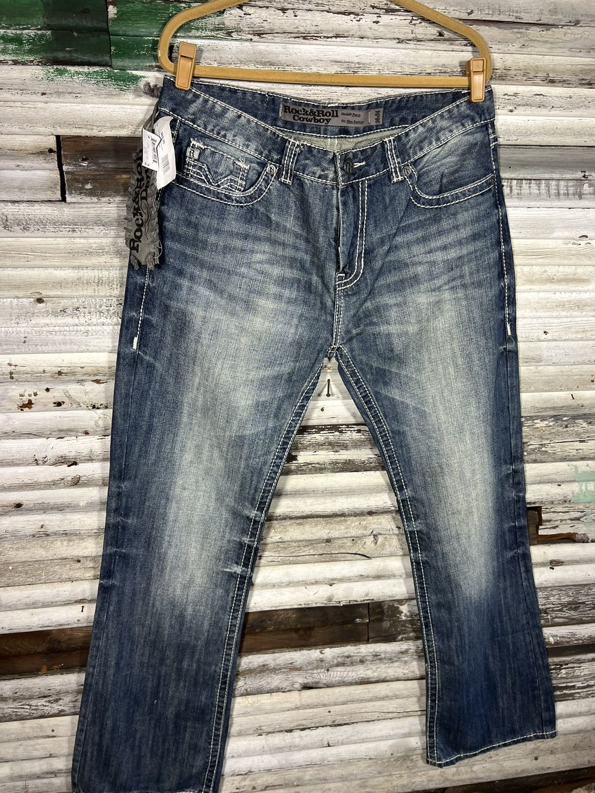 Other Rock & Roll Denim Jeans 36 x 34 Size US 36 / EU 52 - 2 Thumbnail