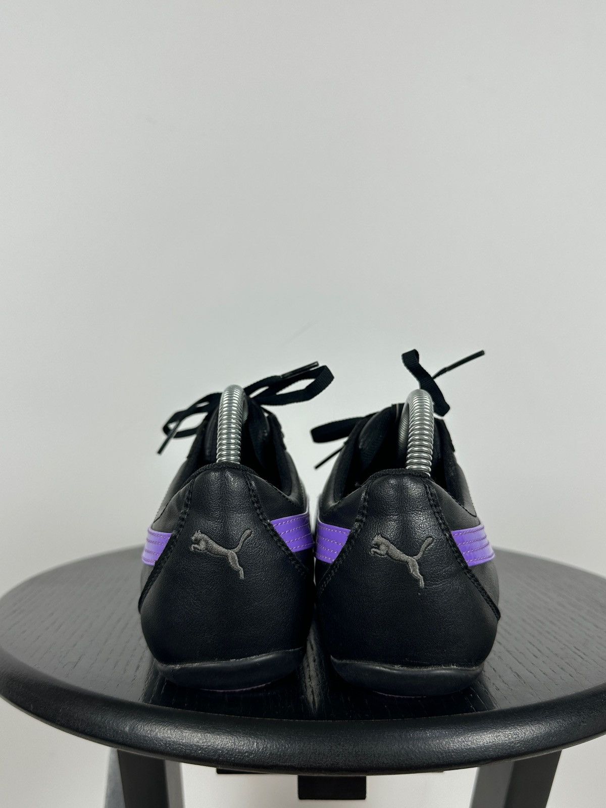 Puma Vintage Puma SpeedCat Y2K Leather Black/Purple Sneakers Size US 9 / IT 39 - 10 Thumbnail