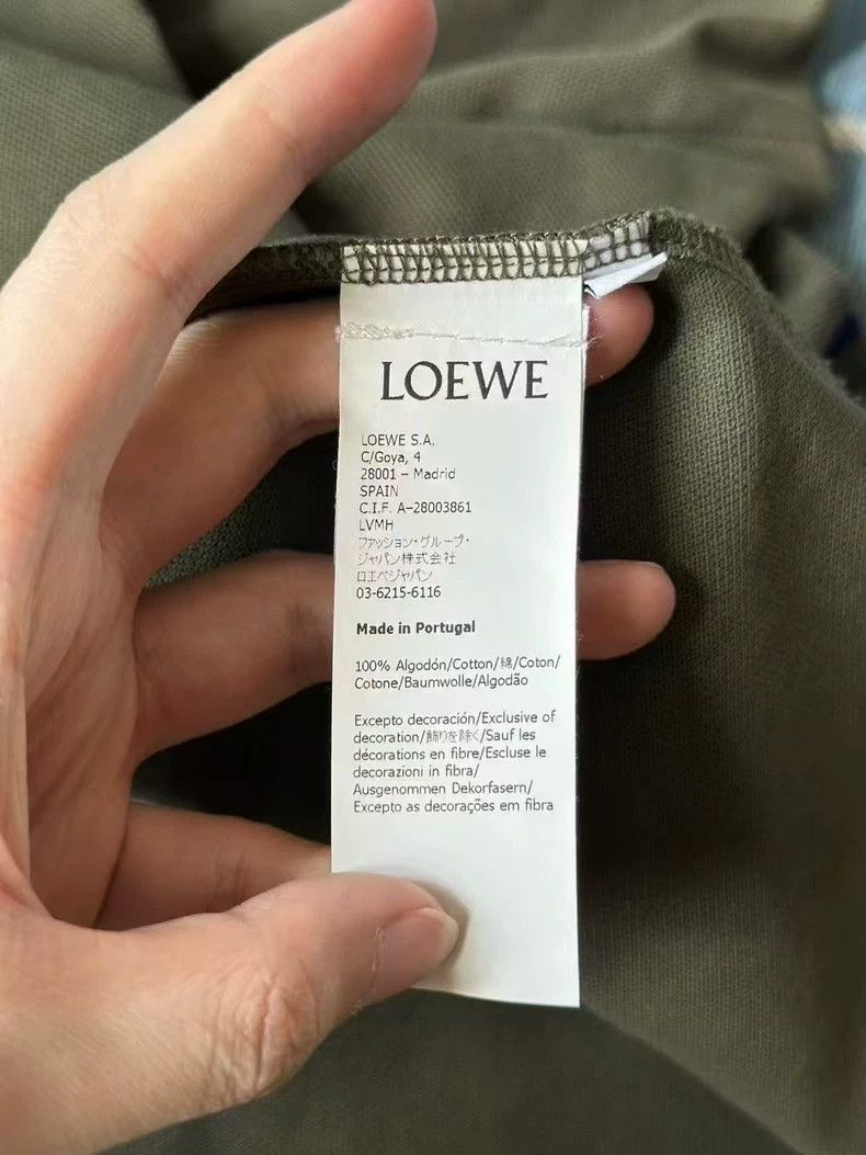 Loewe LOEWE Embroidered polo shirt Size XL / US 12-14 / IT 48-50 - 3 Thumbnail