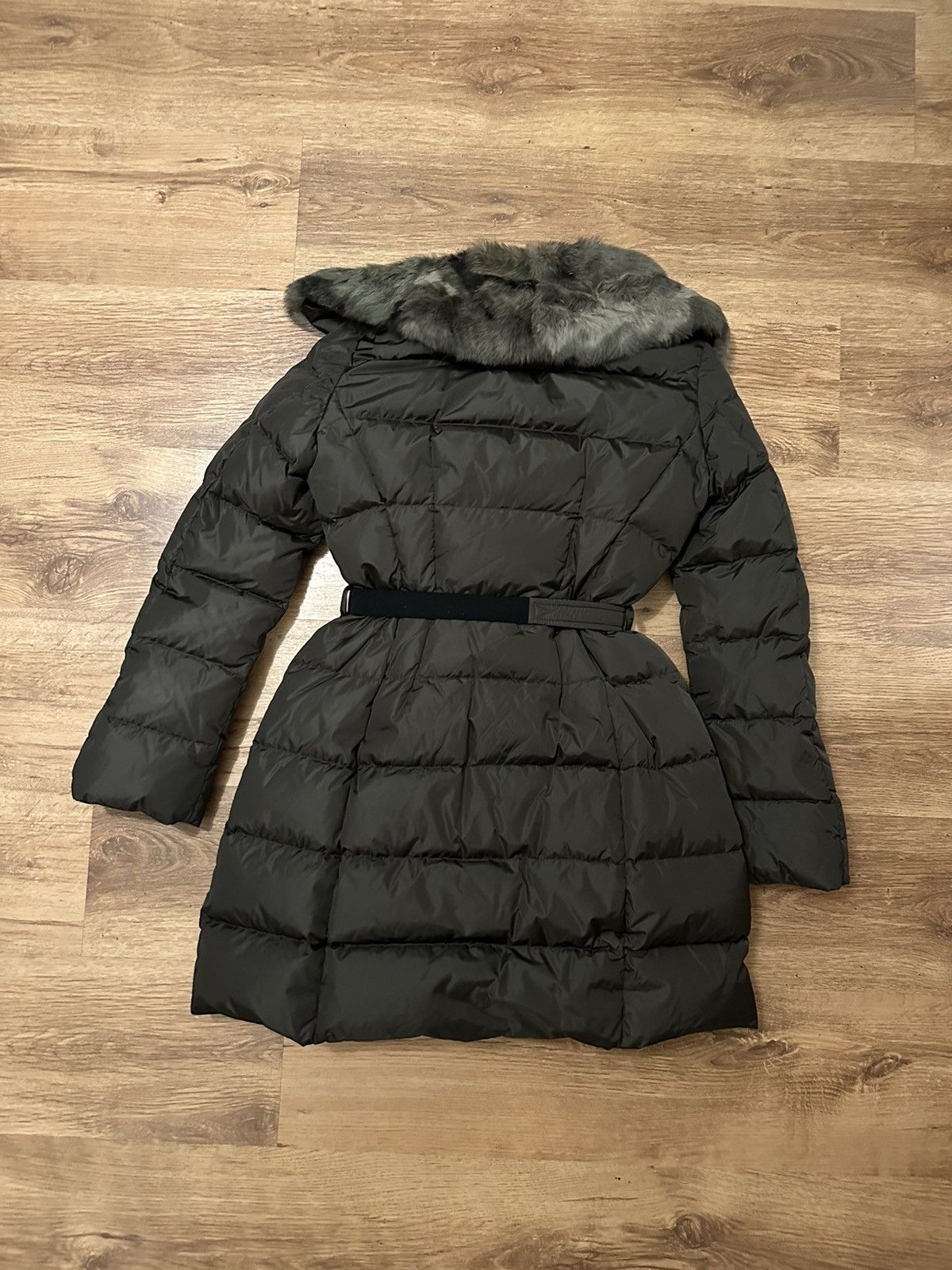 Moncler × Vintage MONCLER Fur Hood rabbit coat Size S / US 4 / IT 40 - 2 Thumbnail