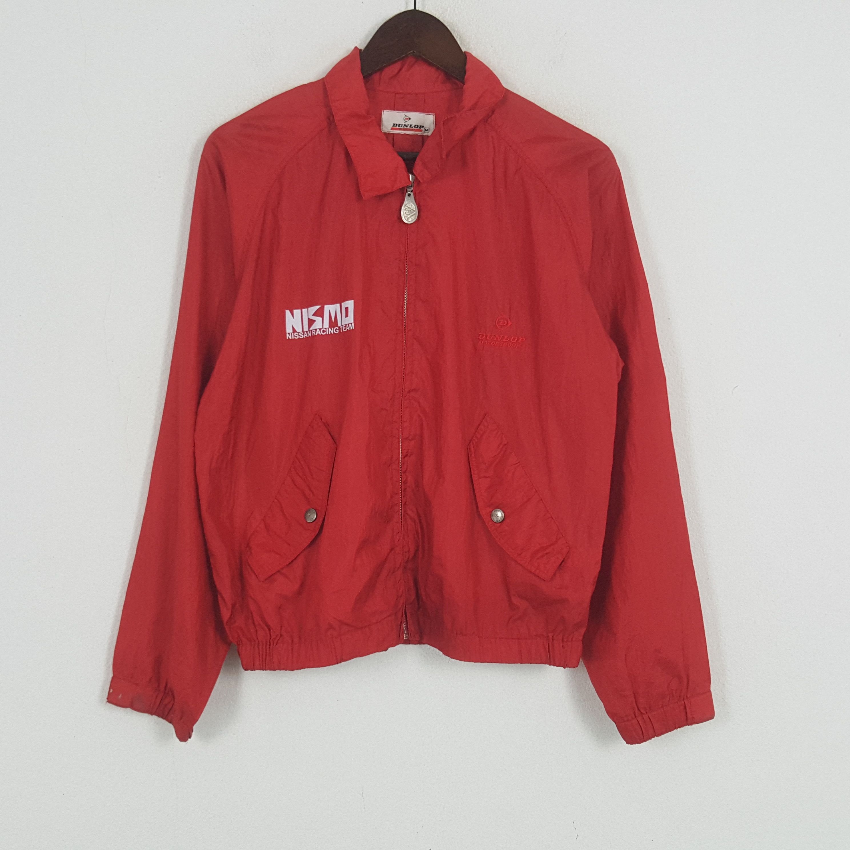 Vintage Vintage Dunlop x Custom Nismo Nissan Logo Windbreaker Jacket Size US M / EU 48-50 / 2 - 2 Thumbnail