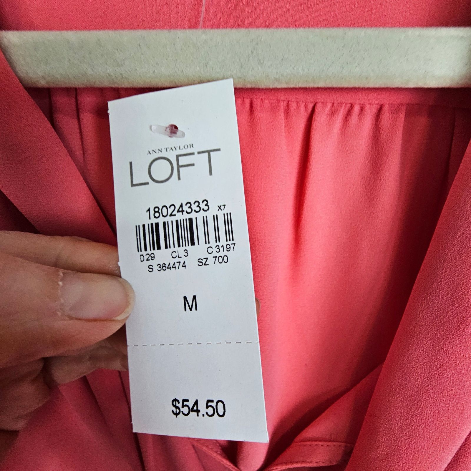 Loft Loft Womens Tie Neck Blouse Size M Teachercore Career Corp Size M / US 6-8 / IT 42-44 - 6 Thumbnail