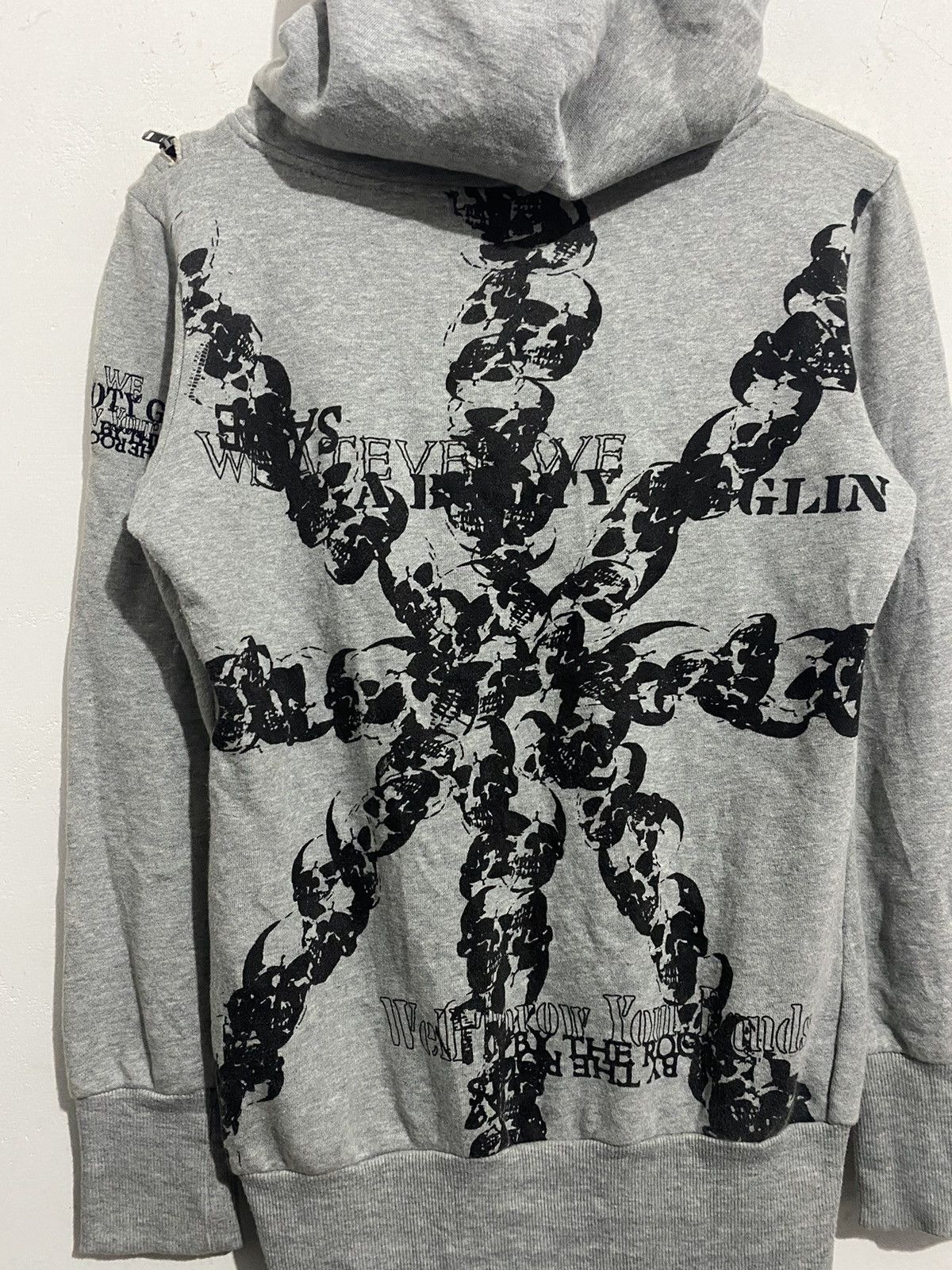 If Six Was Nine 🖤BLACFRIDAY🖤GhostofH SlideHooded Skull Flag Lgb If6was9 Size US M / EU 48-50 / 2 - 2 Thumbnail