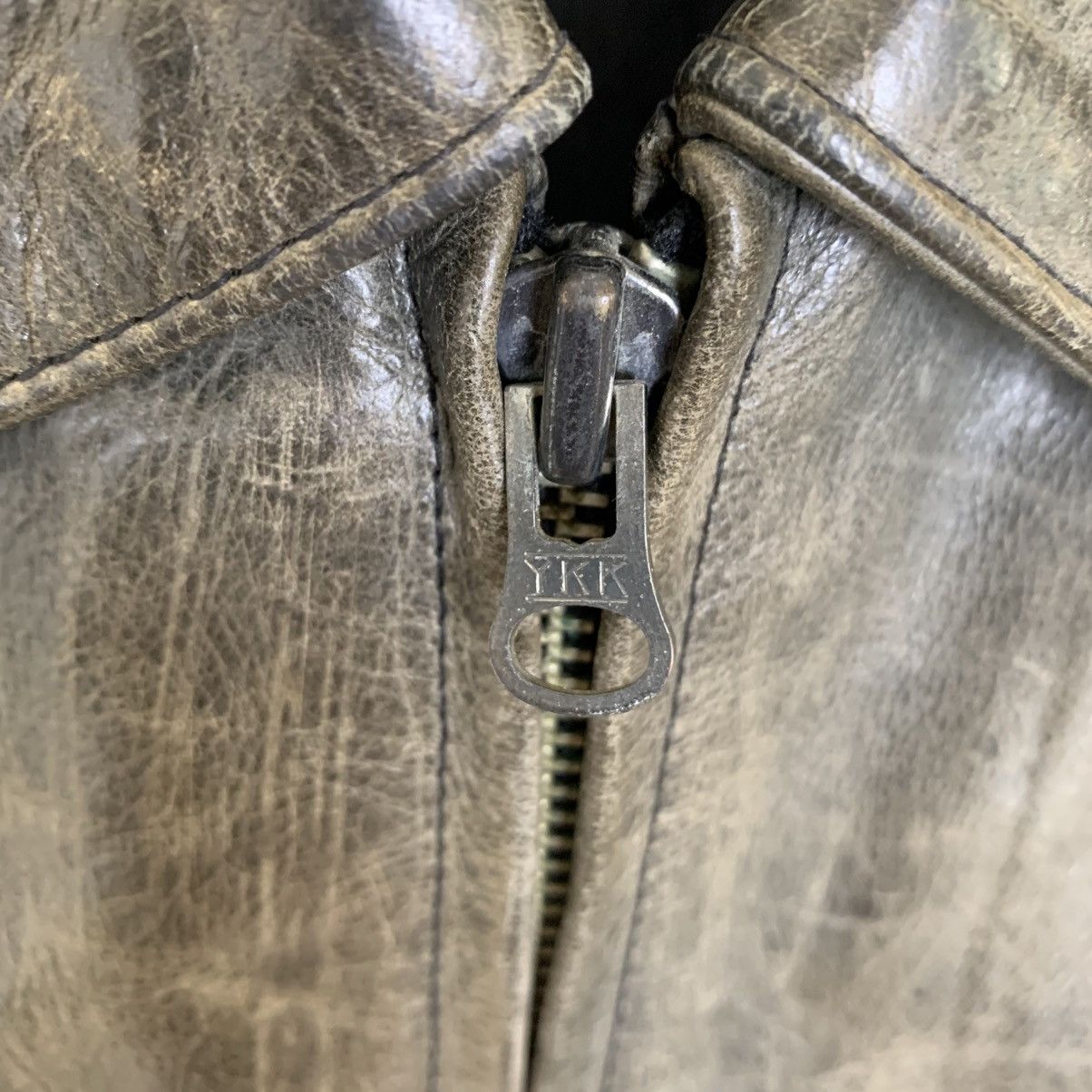 Designer × Vintage Vintage Leather Jacket Size US L / EU 52-54 / 3 - 5 Thumbnail