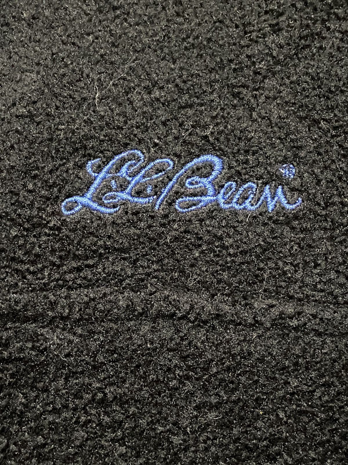L.L. Bean × Vintage Vintage LL.Bean Half Button Fleece Sweatshirt Size US L / EU 52-54 / 3 - 2 Thumbnail