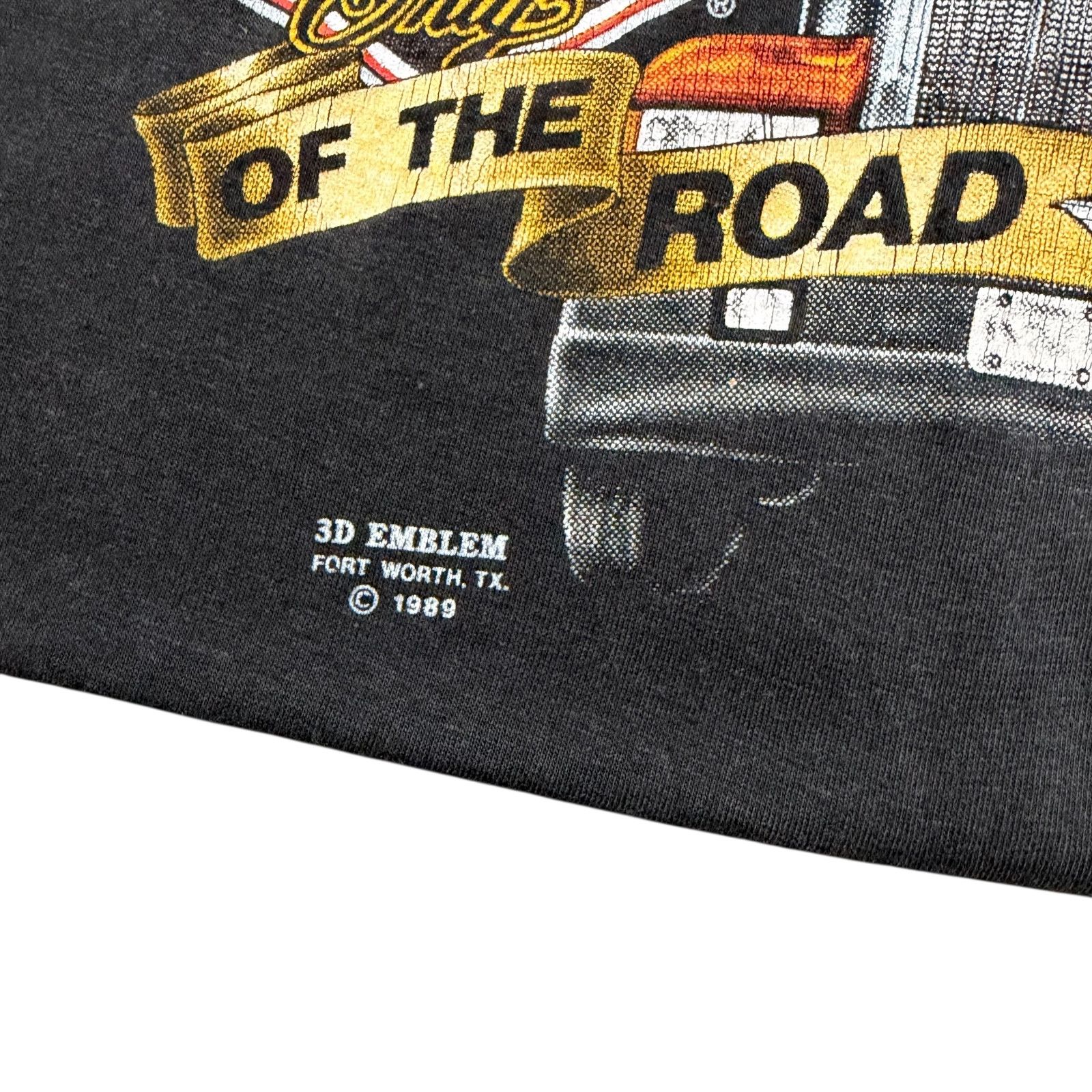 Other 3D EMBLEM TRUCKERS ONLY KING OF THE ROAD LION 1989 T-SHIRT Size US L / EU 52-54 / 3 - 5 Thumbnail