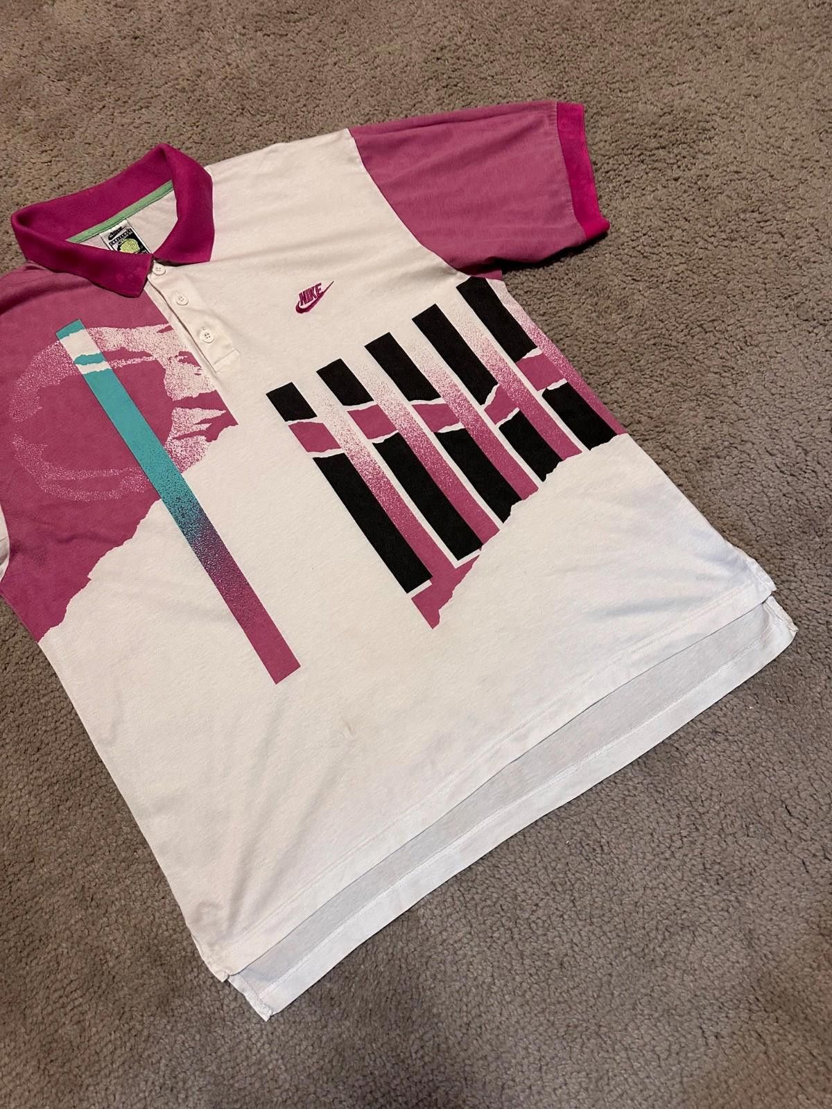 Nike Vintage Nike Challenge Court Polo Large Size US L / EU 52-54 / 3 - 2 Thumbnail