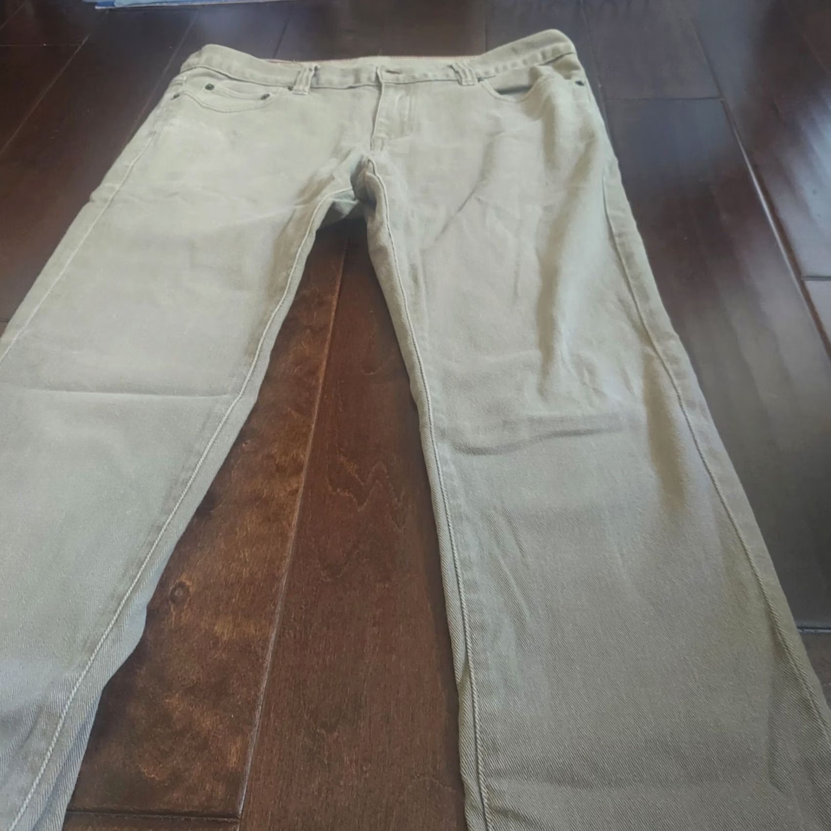 Vintage Active Revolt Jeans Men Slim Straight Gray 34 Regular Inseam 31 Cotton Spandex Slimming Style Straight B828 Size US 34 / EU 50 - 5 Thumbnail